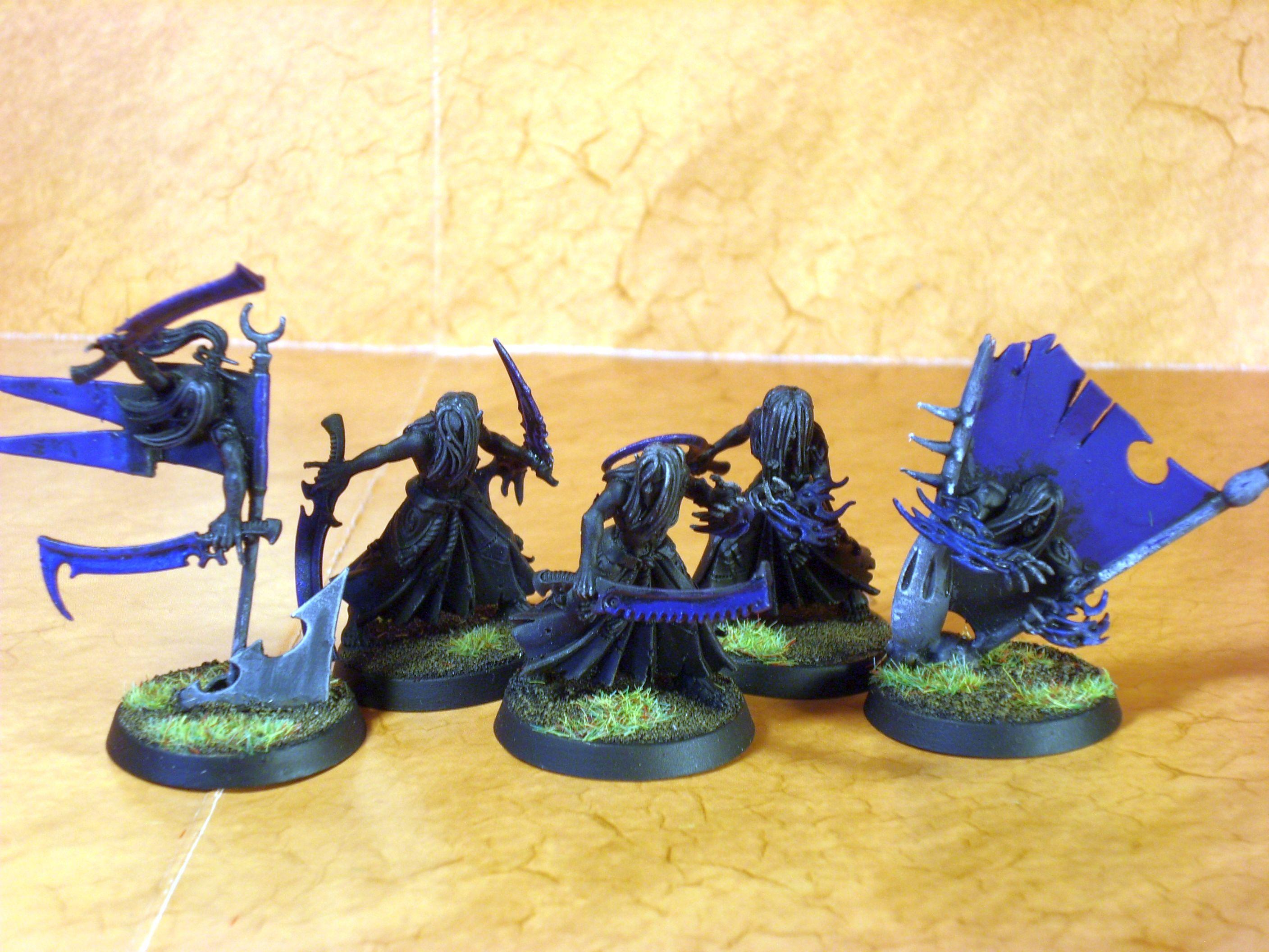 Conversion, Dark Eldar, Drukhari, Kill Team, Mandrakes, Minimalist Paint Scheme, Warhammer 40,000