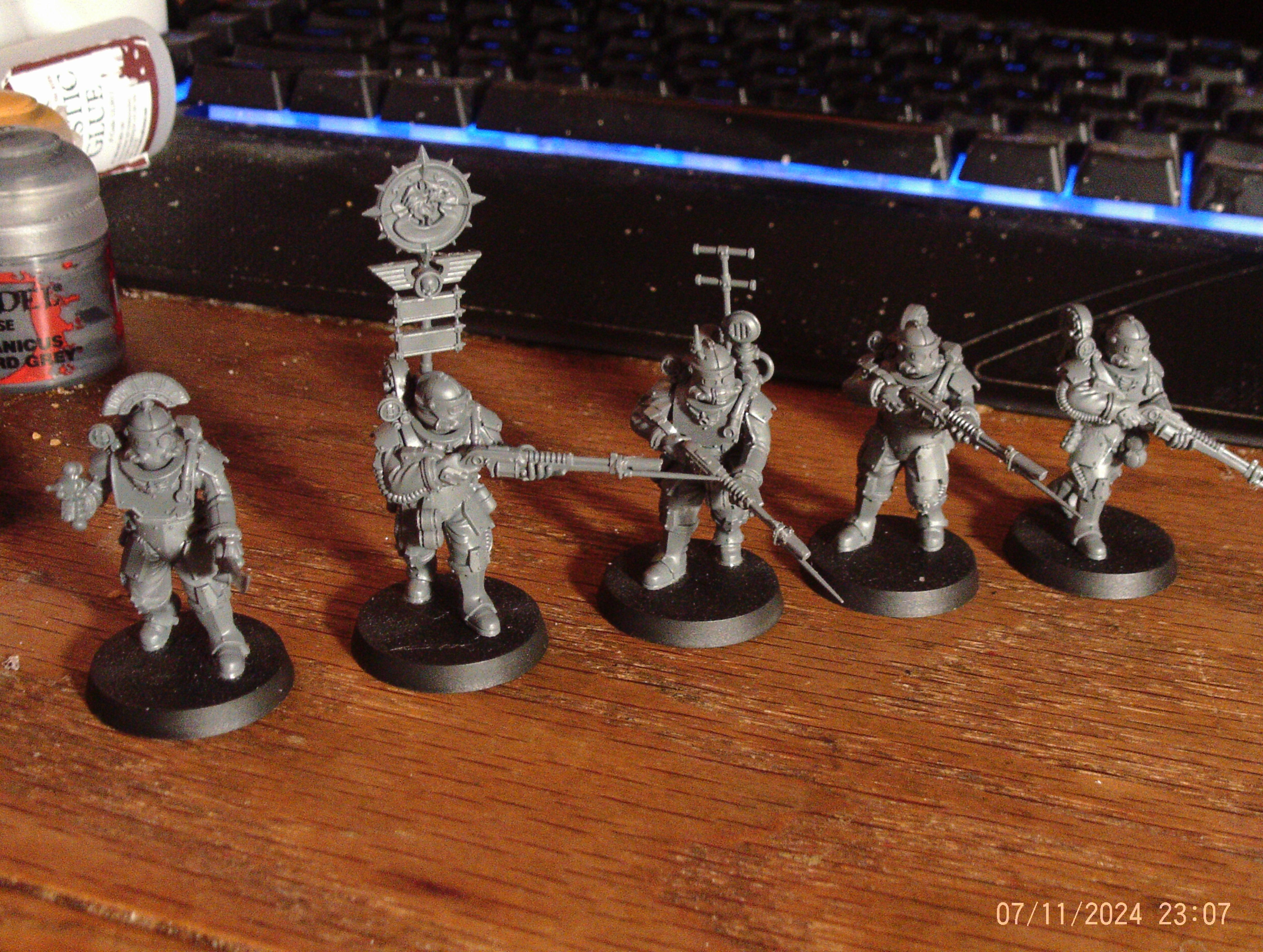 Lasrifle Section Front Half assembled
