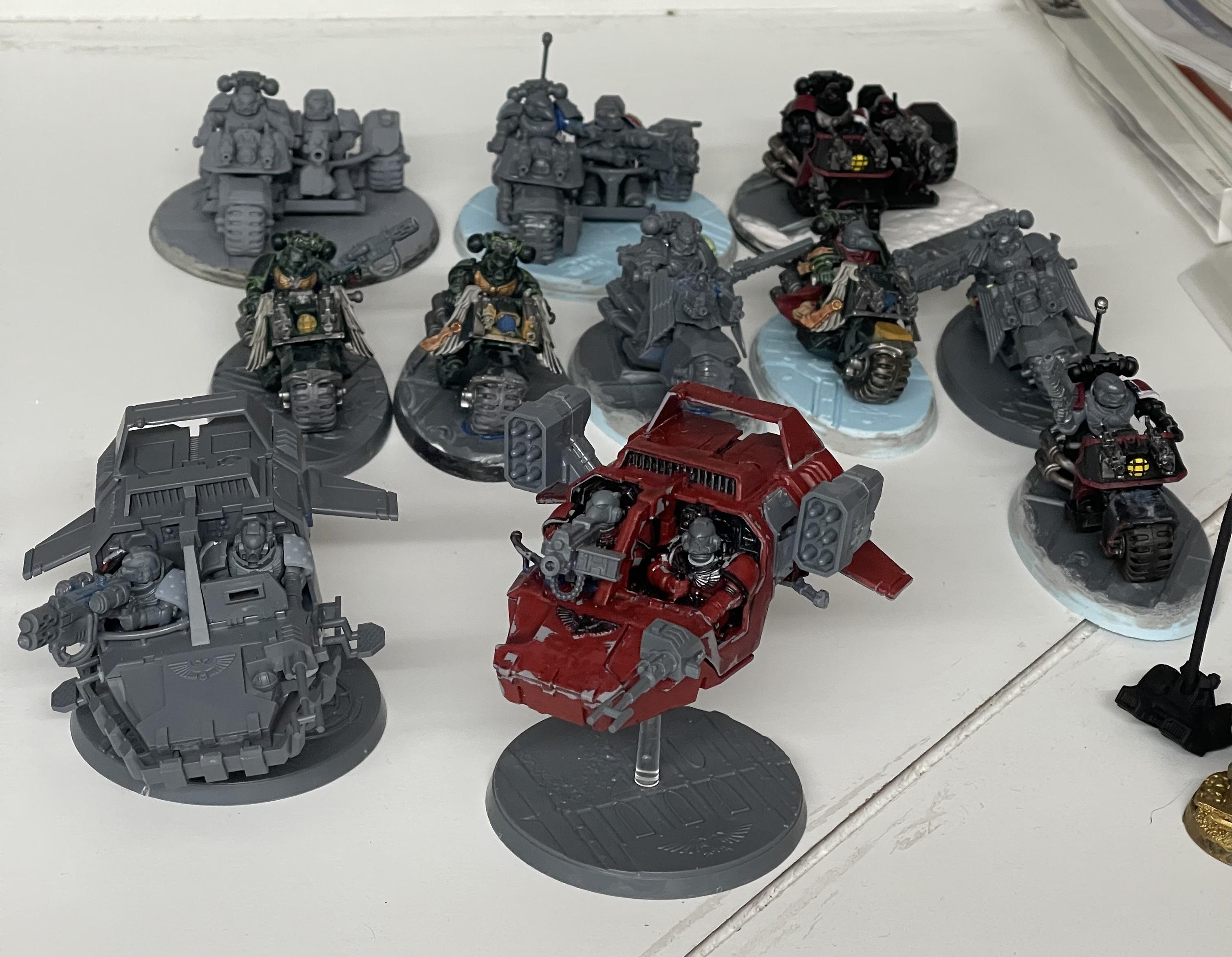 Space Marines, Warhammer 40,000, Work In Progress