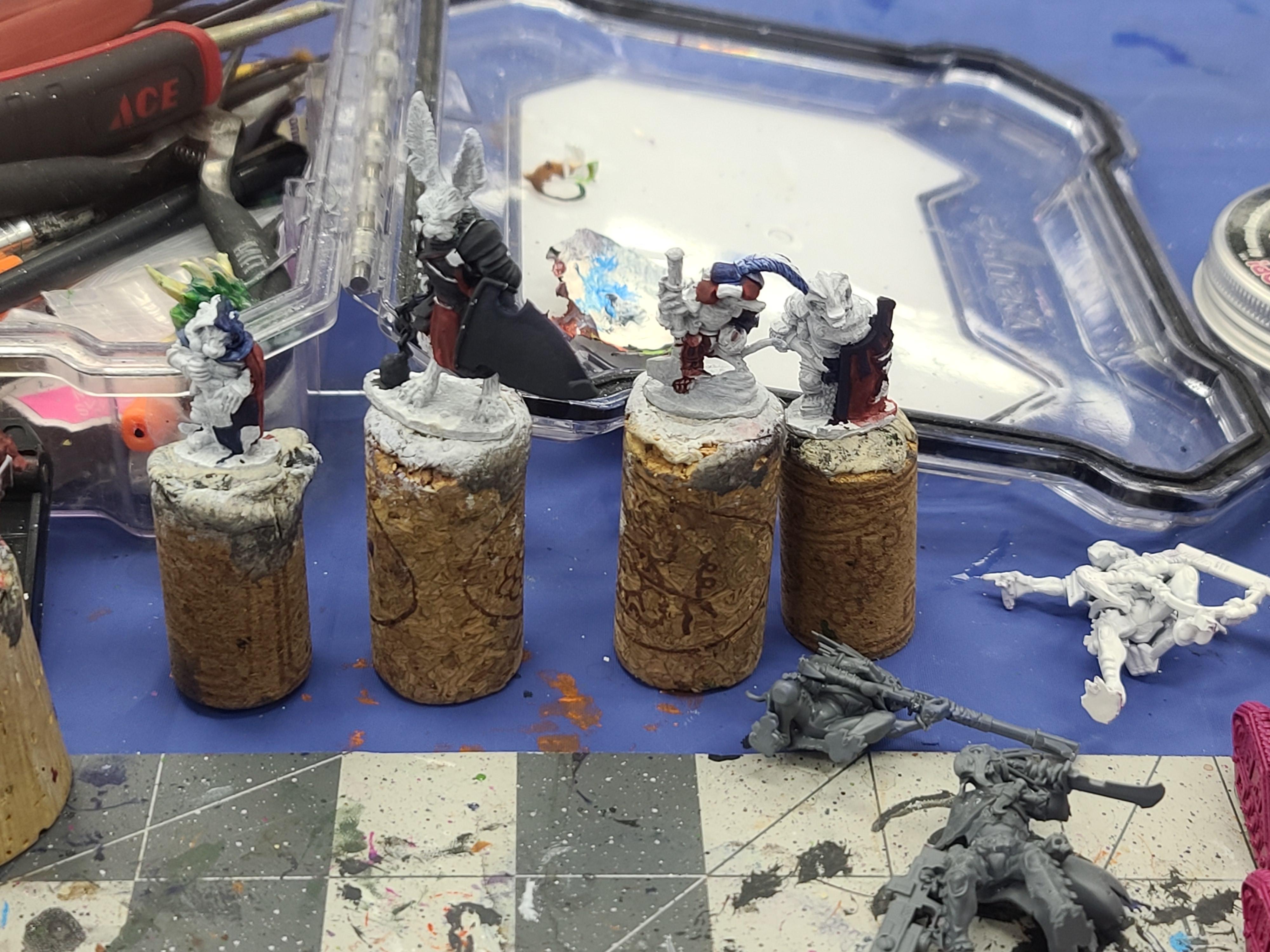 Animal Adventurers, Burrows And Badgers, Dungeons And Dragons, Metal, Oathsworn Miniatures