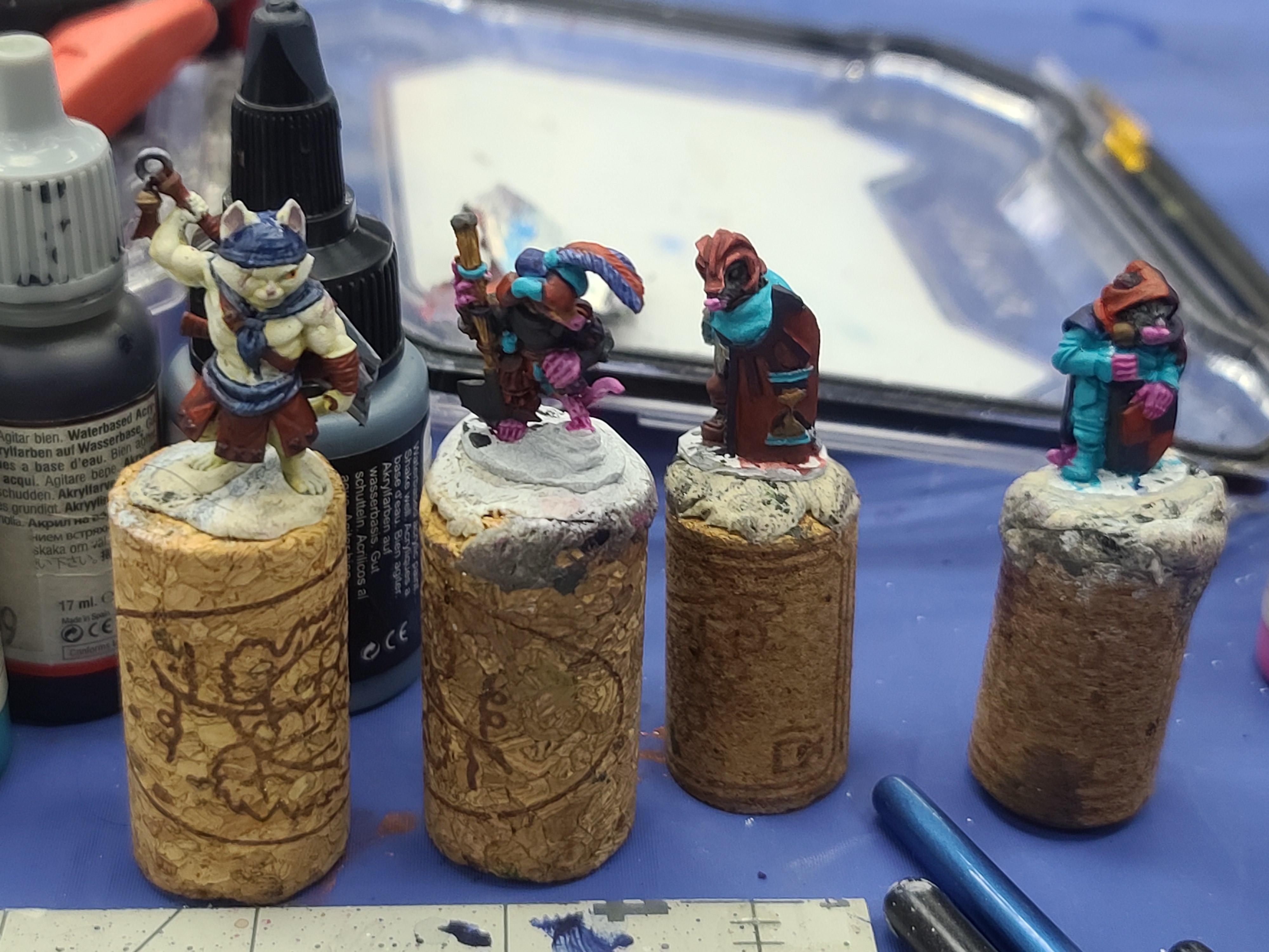 3d Print, Animal Adventurers, Burrows And Badgers, Dungeons And Dragons, Metal, Mgs Miniatures, Mole, Mouse, Oathsworn Miniatures, Rn Estudio, Soldiers
