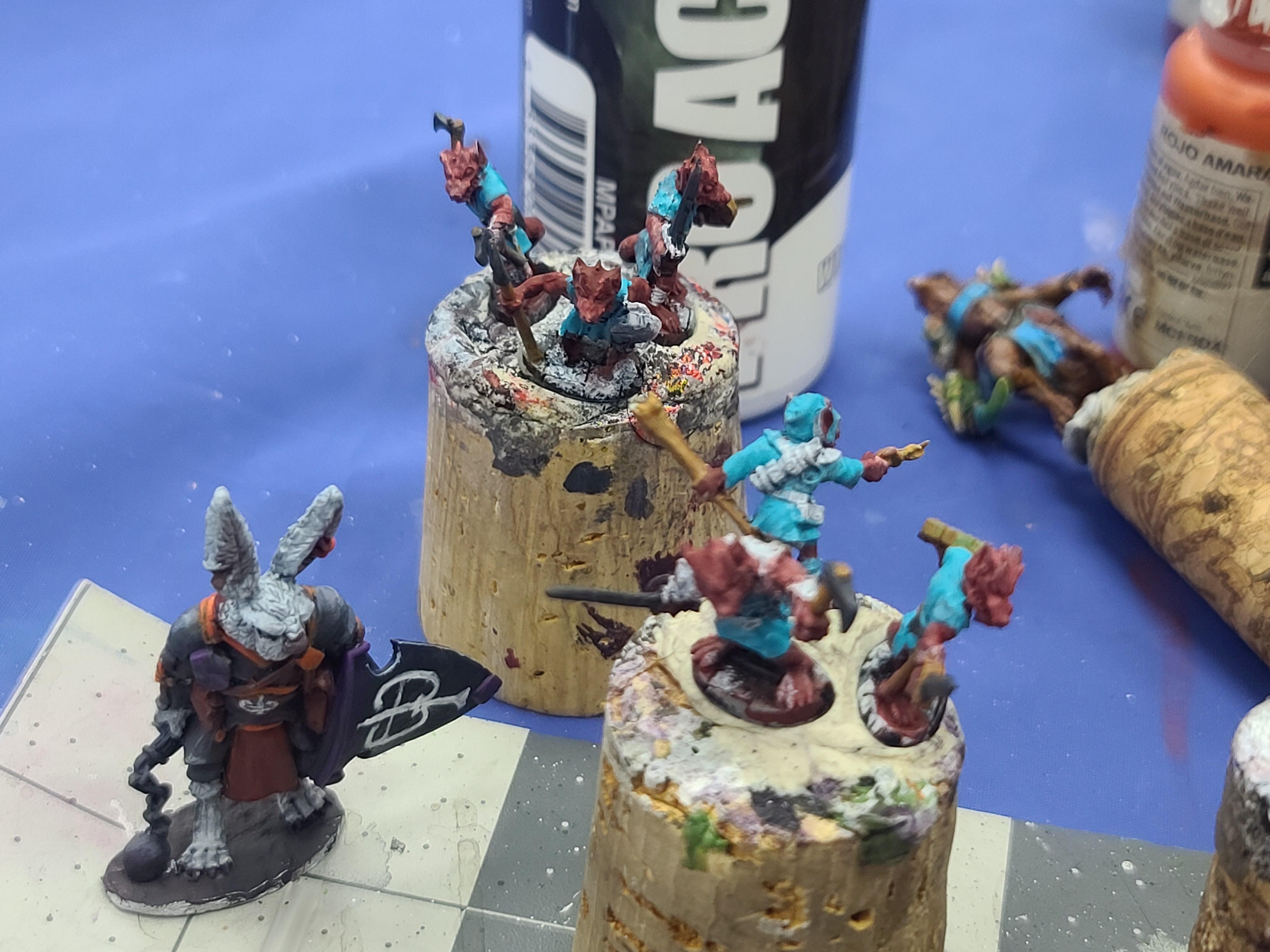 Animal Adventurers, Bones, Burrows And Badgers, Dungeons And Dragons, Gesti, Kobold, Oathsworn Miniatures, Reaper Miniatures, Soldier, Warriors