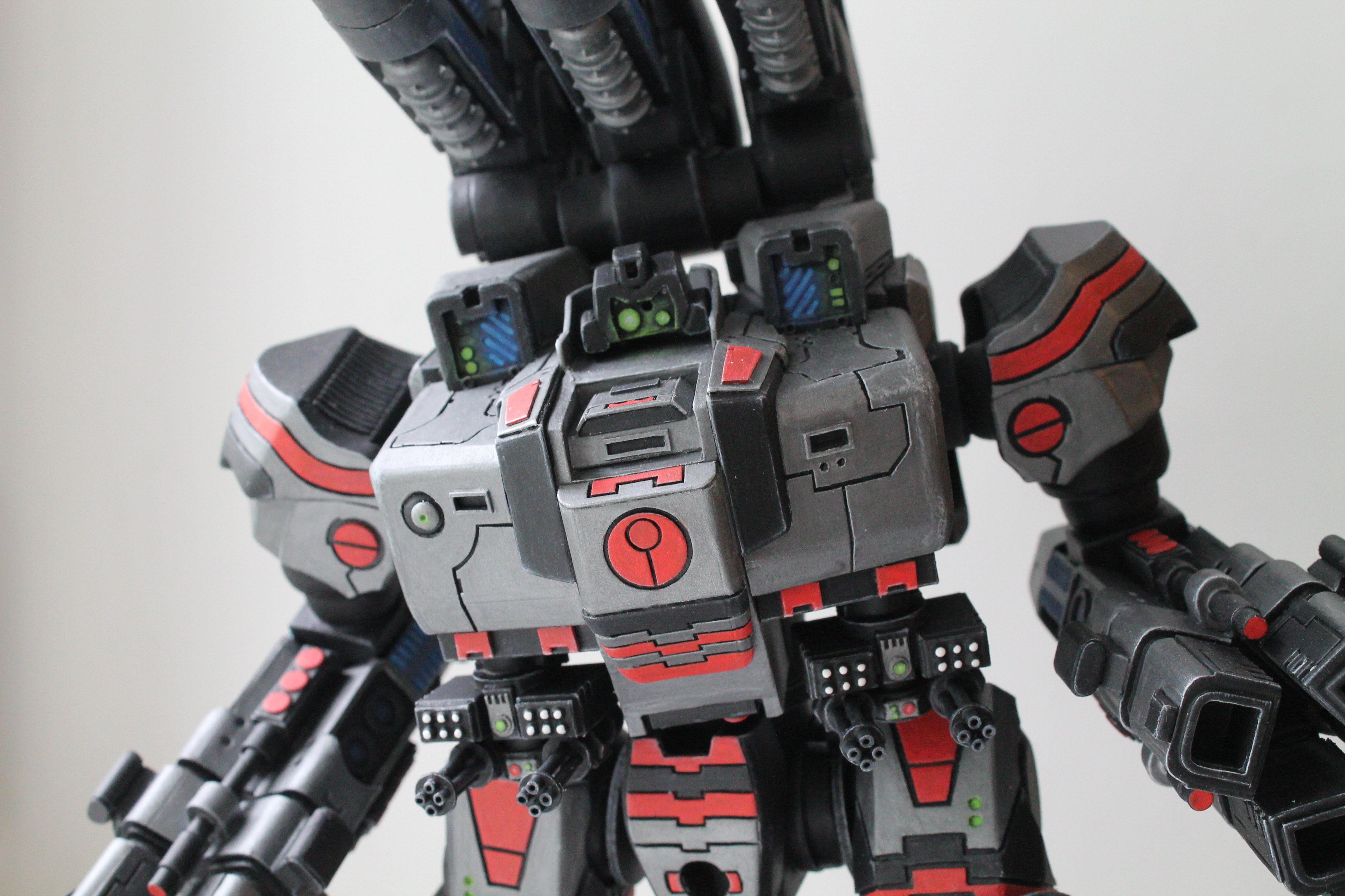 Papercraft, Tau, Taunar, Warhammer 40,000