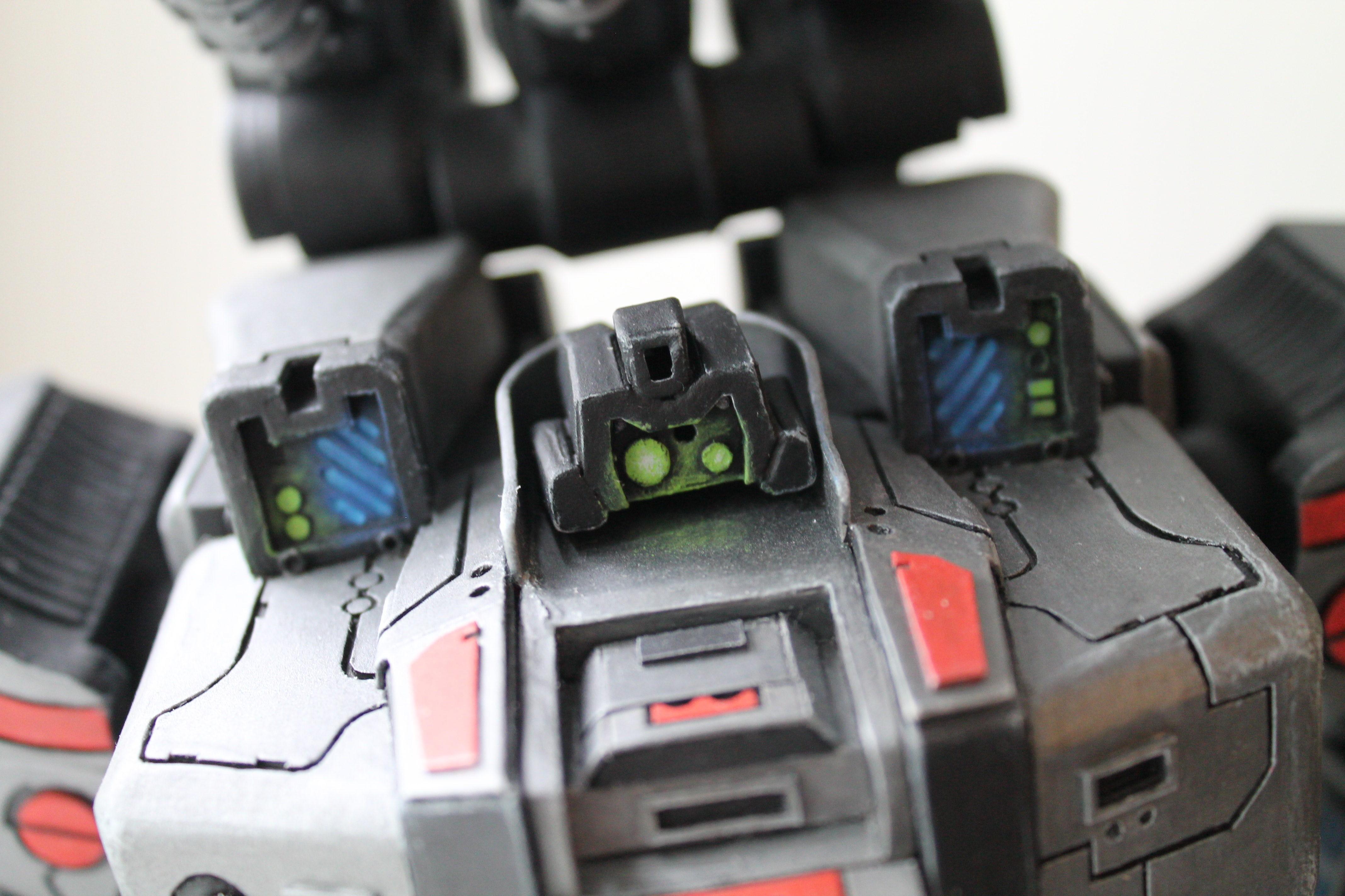 Papercraft, Tau, Taunar, Warhammer 40,000