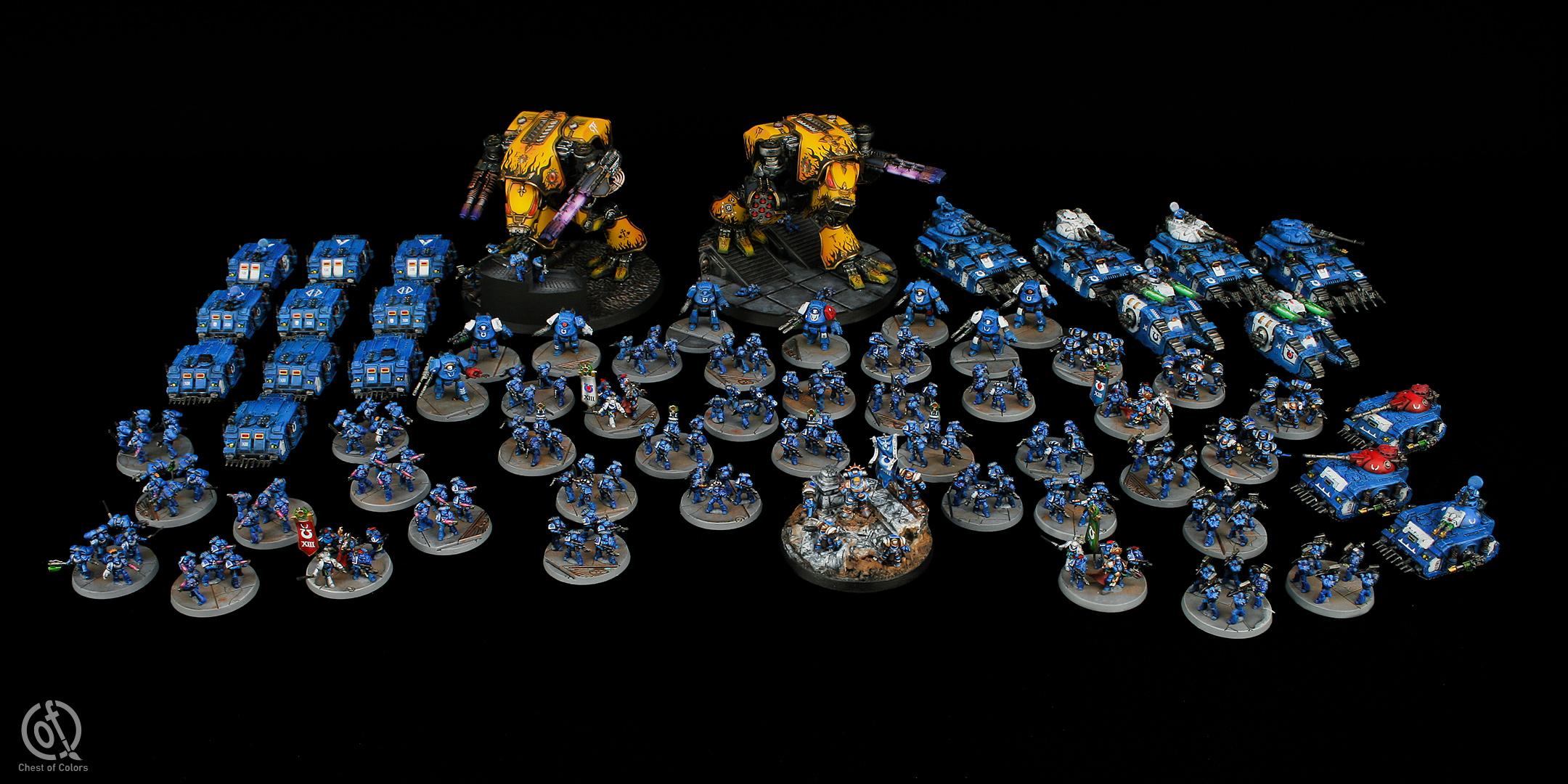 Ultramarines army for Legions Imperialis