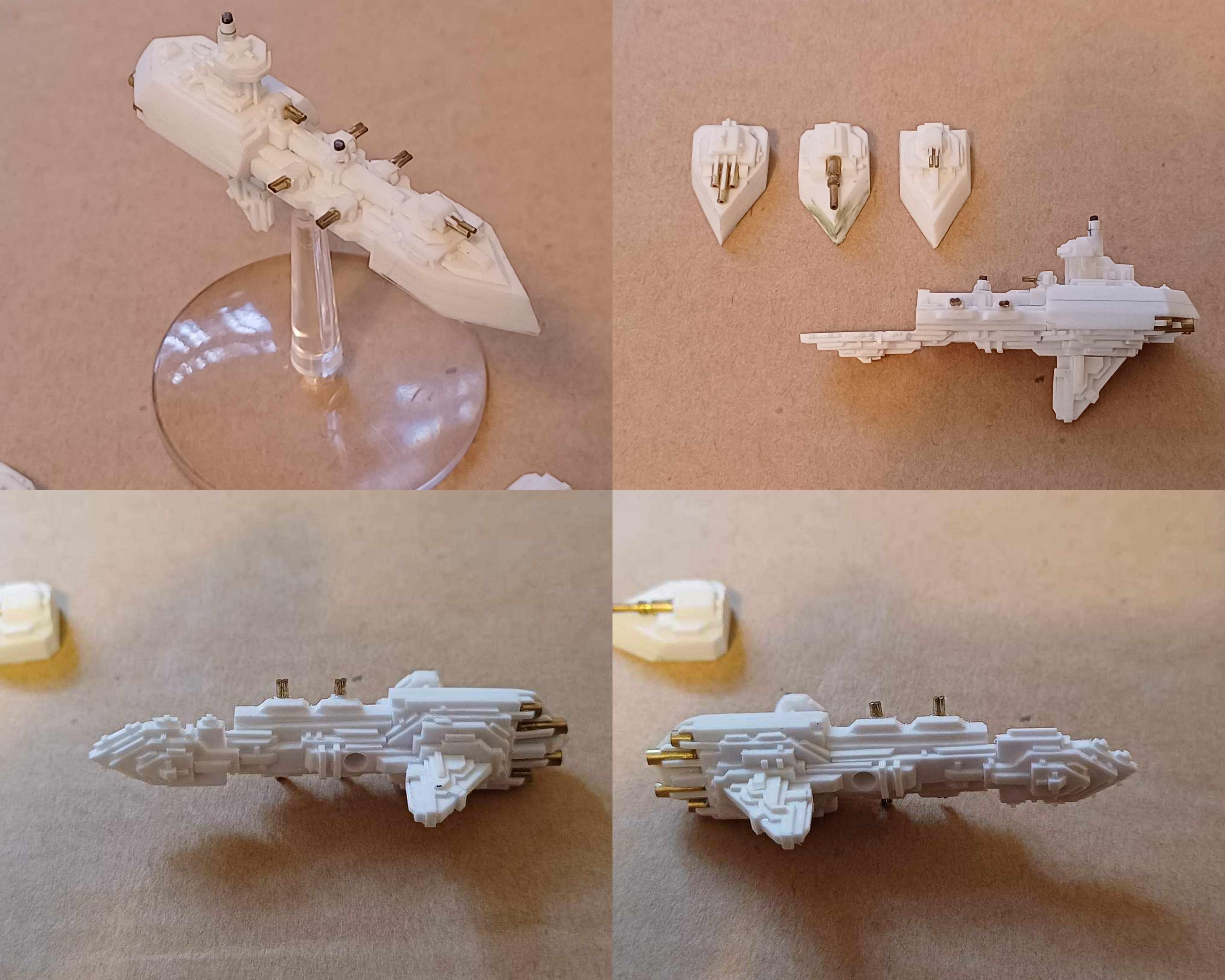Battlefleet Gothic, Scratch Build, Warhammer 40,000