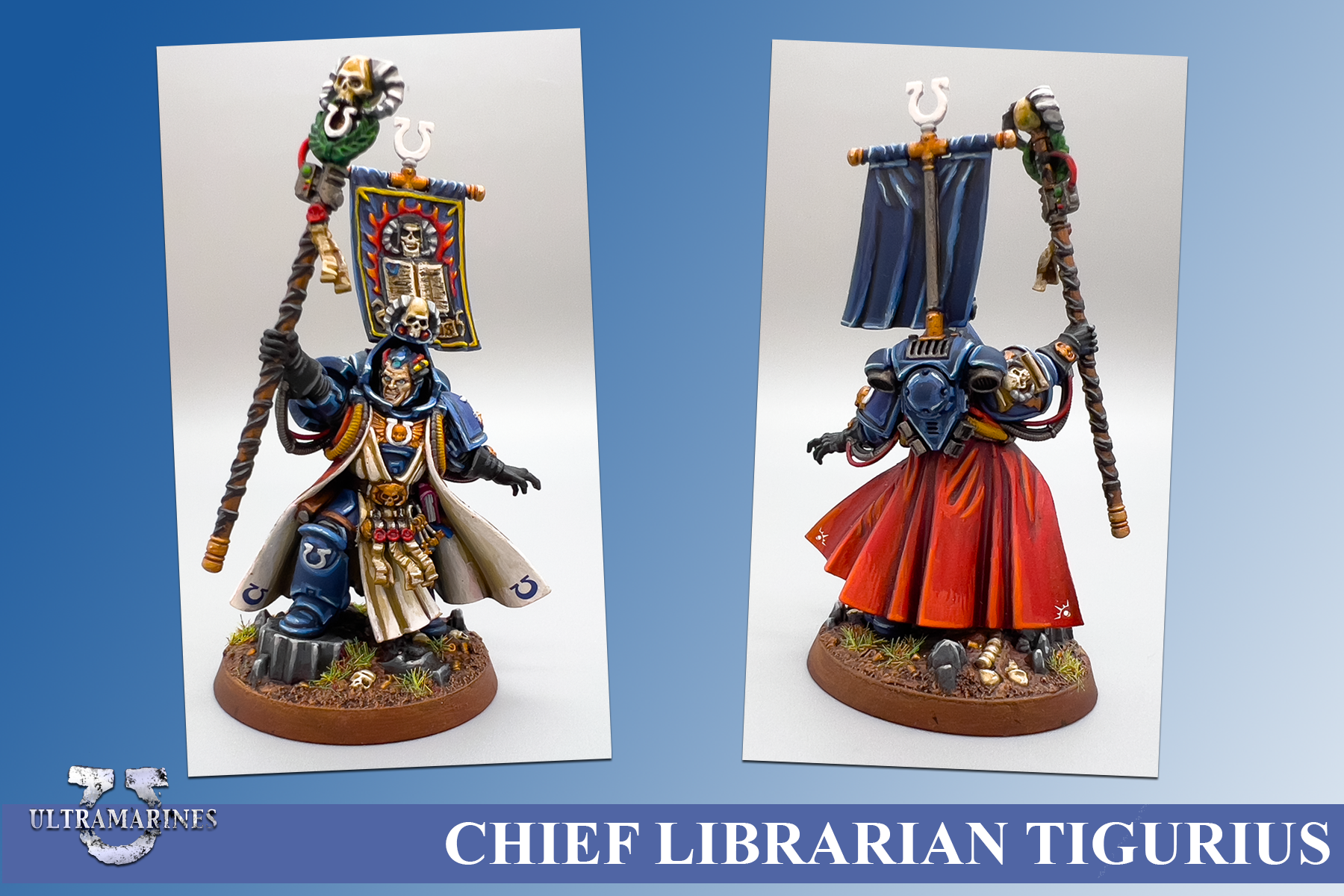 Chief Librarian Tigurius, Primaris, Space Marines, Ultramarines, Warhammer 40,000