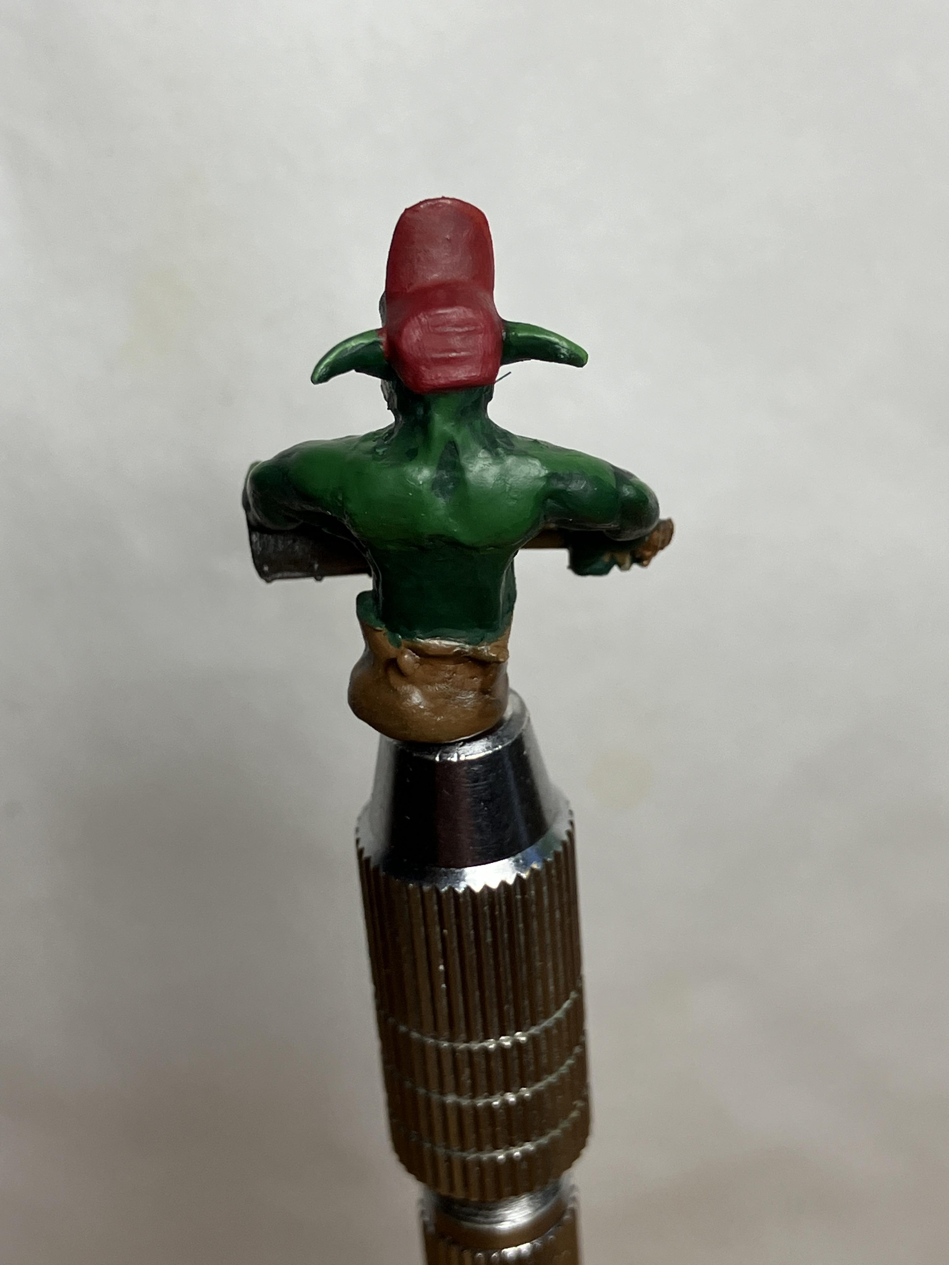 Driver, Greenstuff, Gretchin, Grots, Orks, Scratch Build, Sculpting, Warhammer 40,000