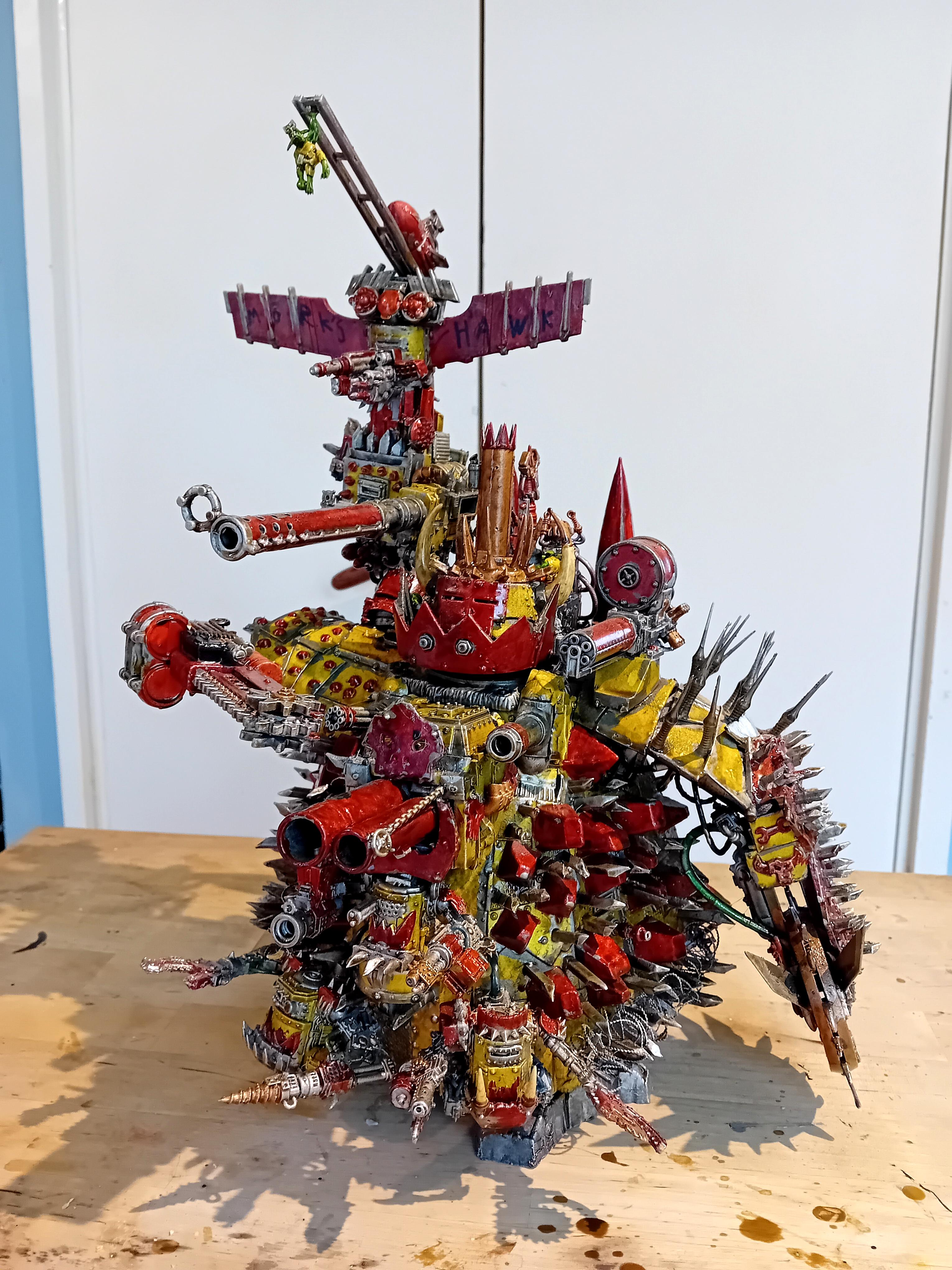 Gargant, Orks, Scratch Build, Stompa, Titan, Warhammer 40,000