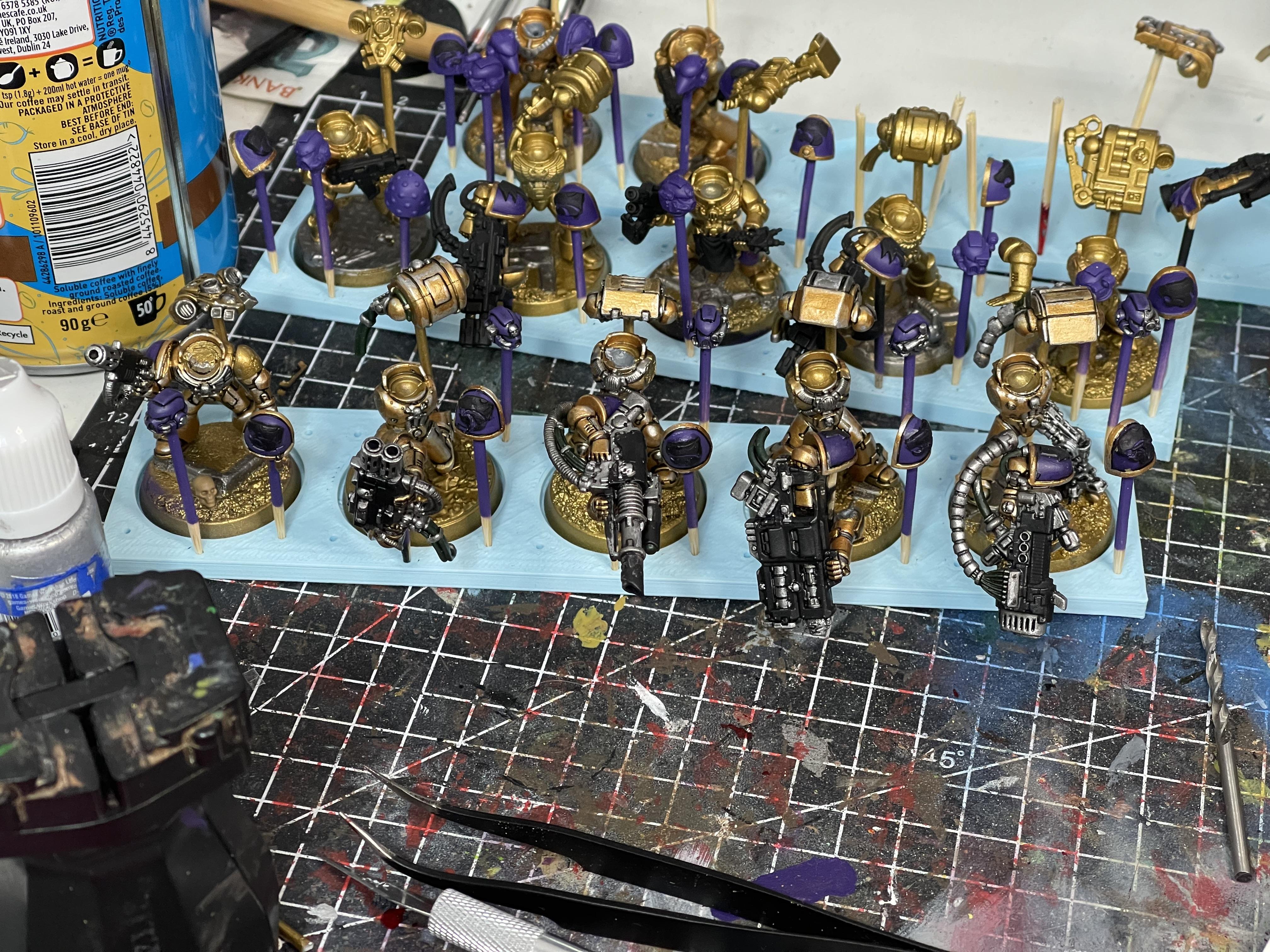 Devastators, Space Marines, Tactical Squad, Void Panthers, Warhammer 40,000, Work In Progress