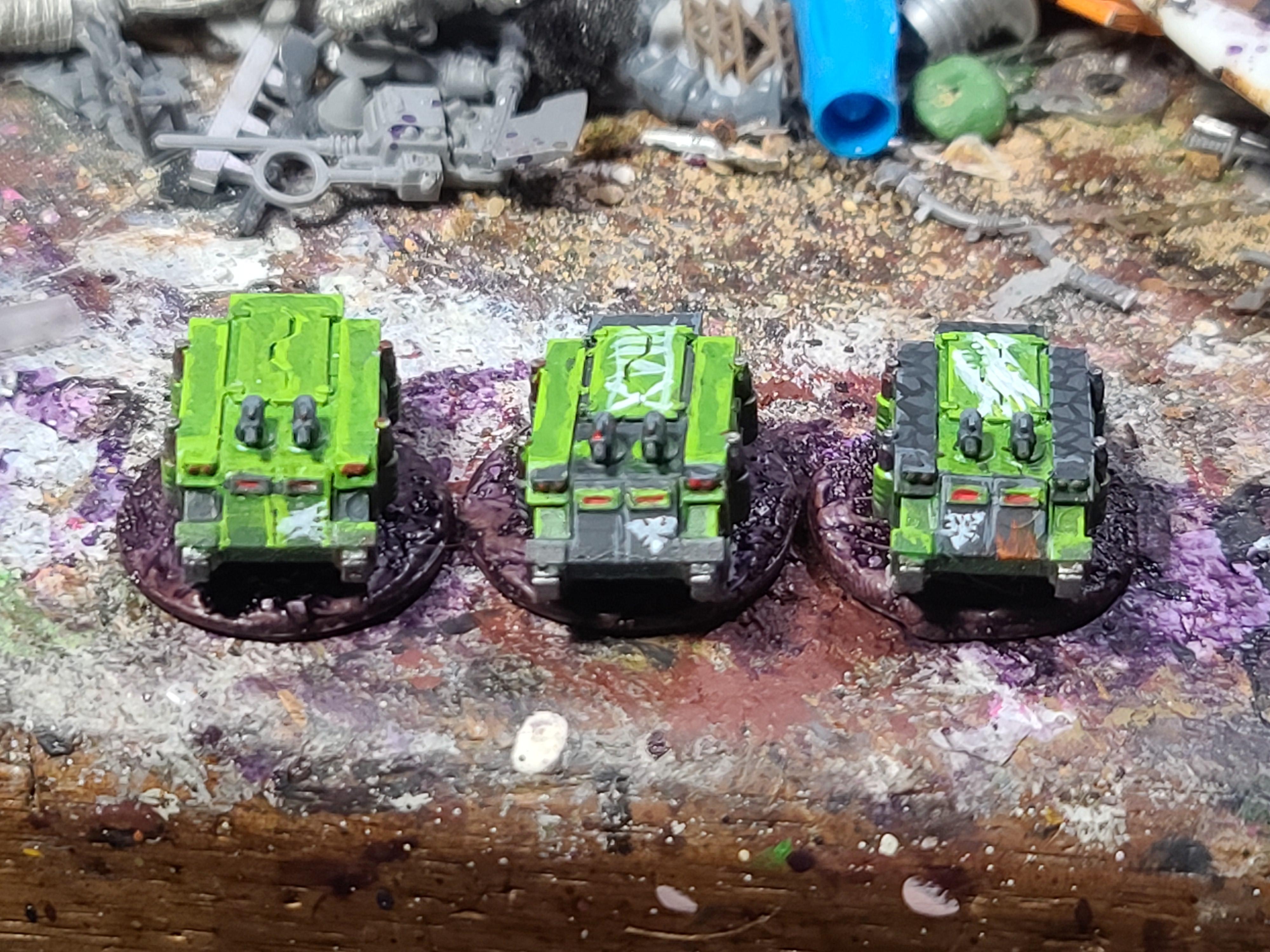 6mm, Epic, Rhino, Salamanders, Sebs Print Shop, Space Marines