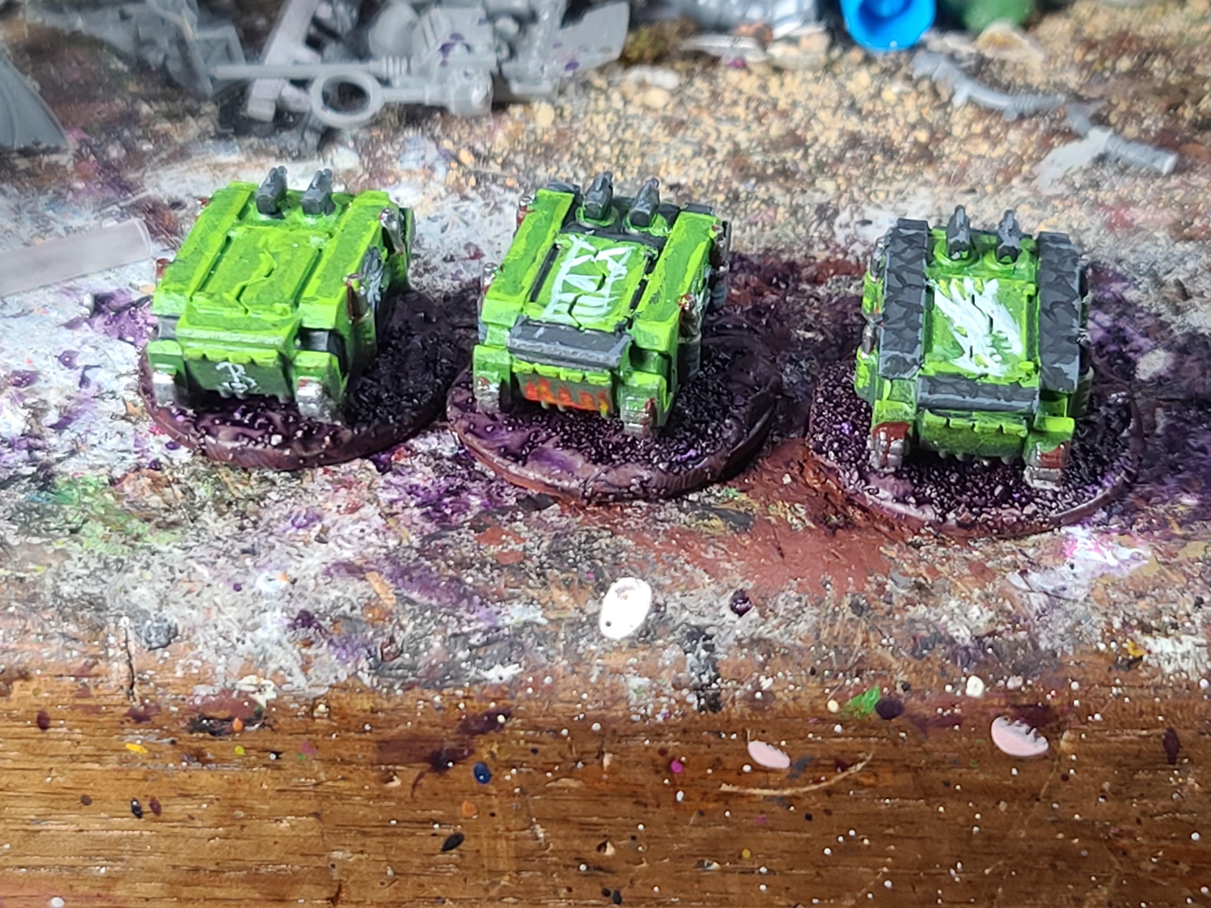 6mm, Epic, Rhino, Salamanders, Sebs Print Shop, Space Marines