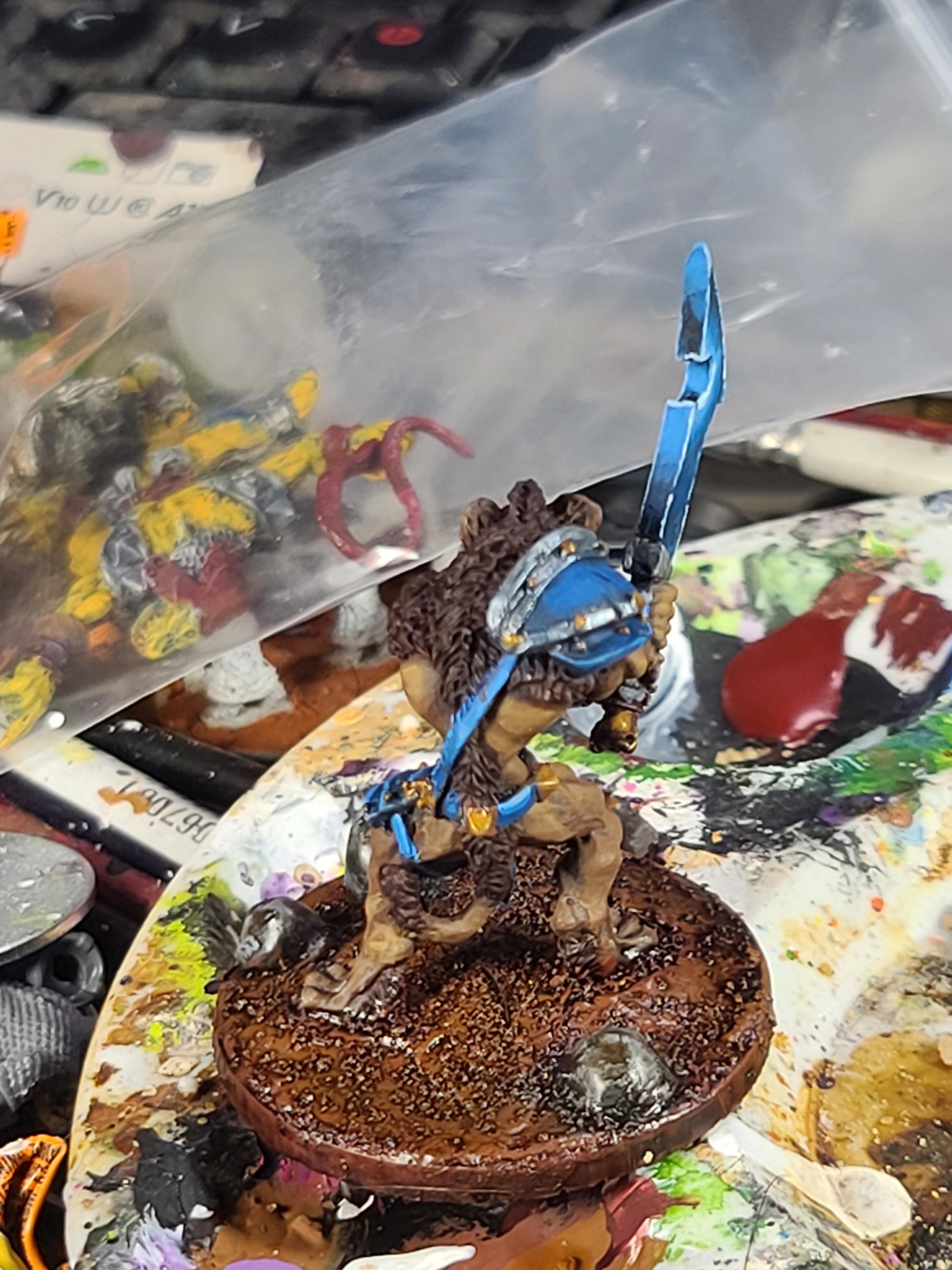 Big Sword, Gnoll, Gradient Painting, Marauders, Reaper Miniatures