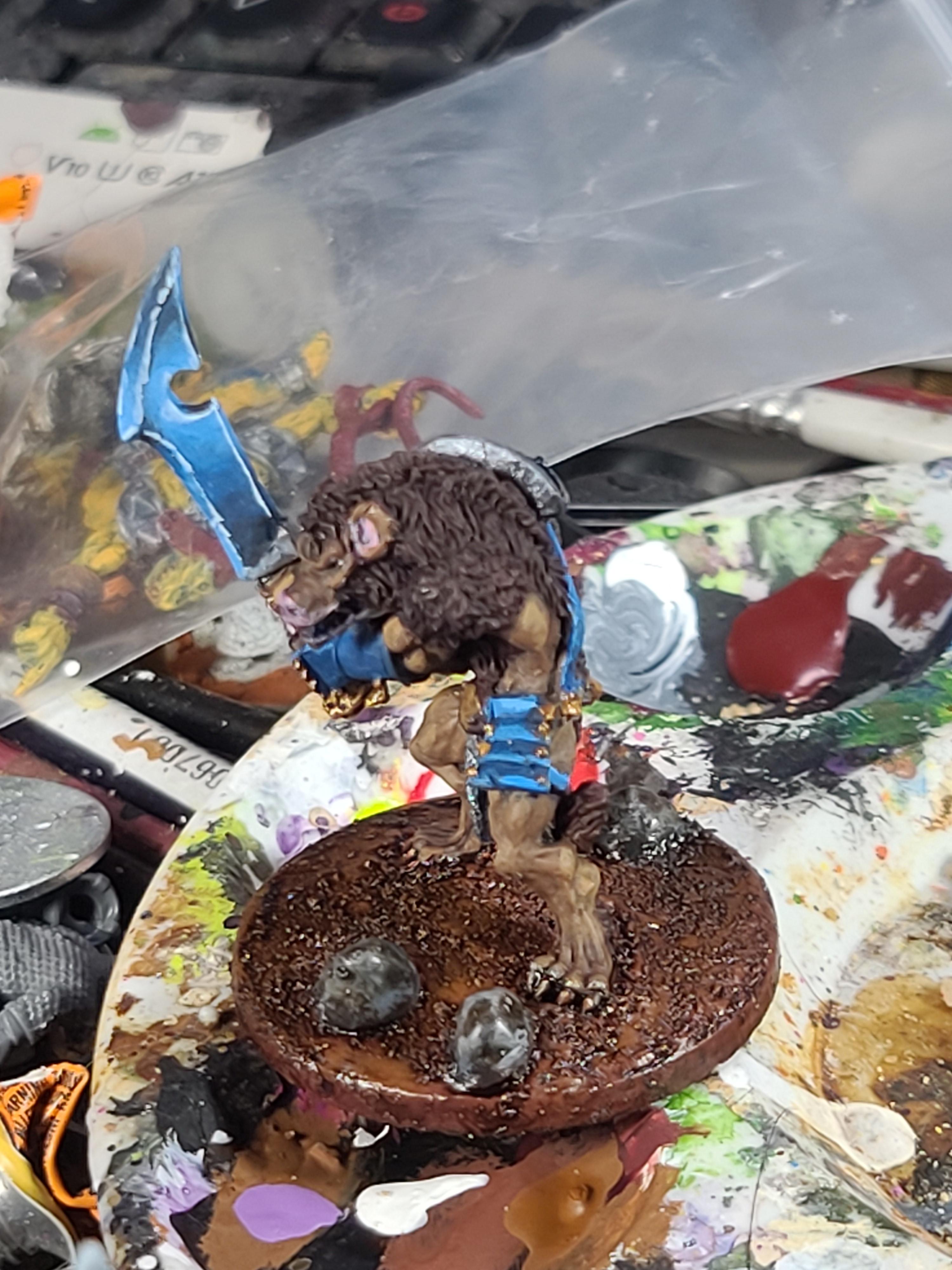 Big Sword, Gnoll, Gradient Painting, Marauders, Reaper Miniatures