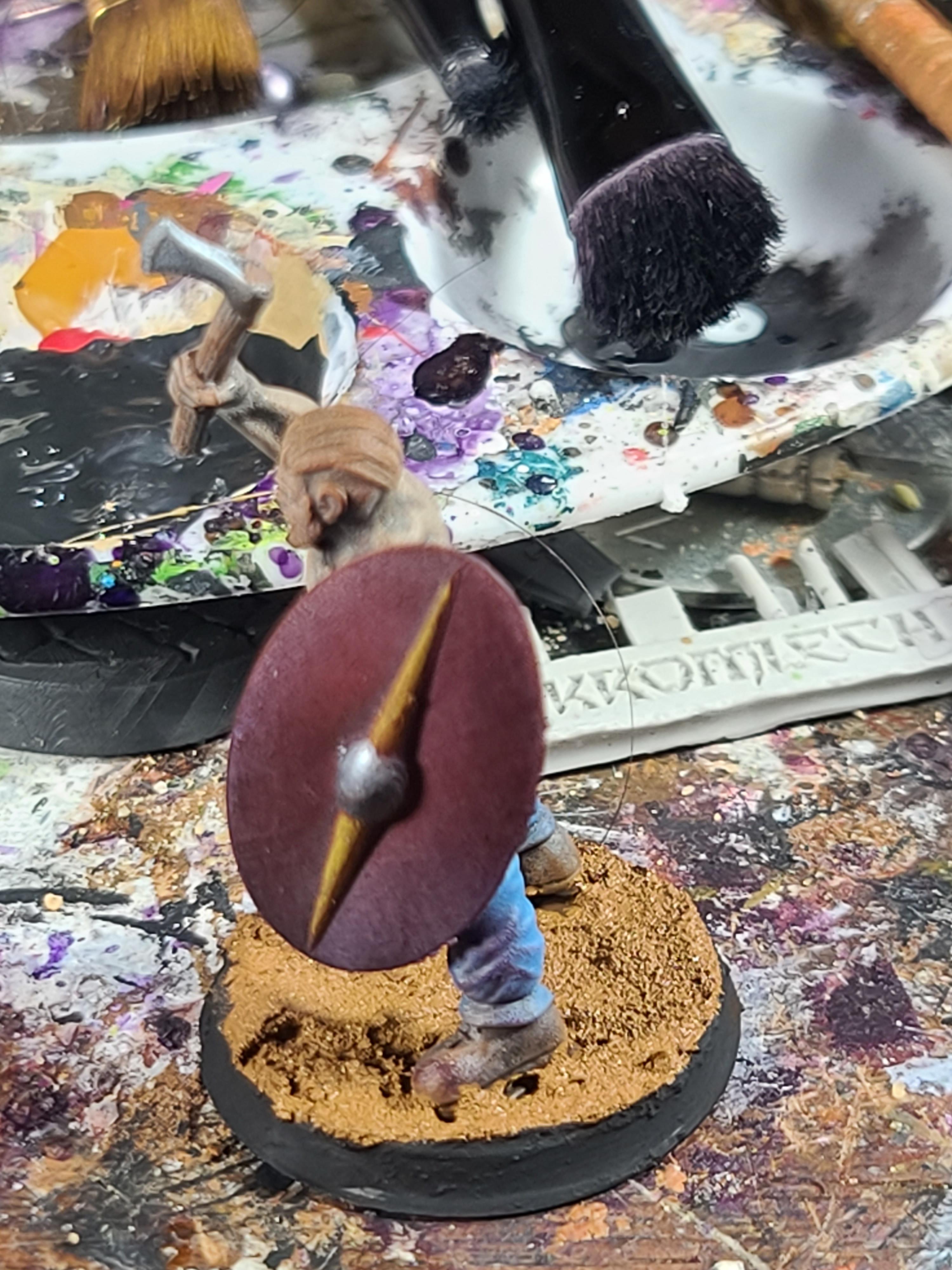 Celt, Class Miniature, Drybrushing, Historicon 2024