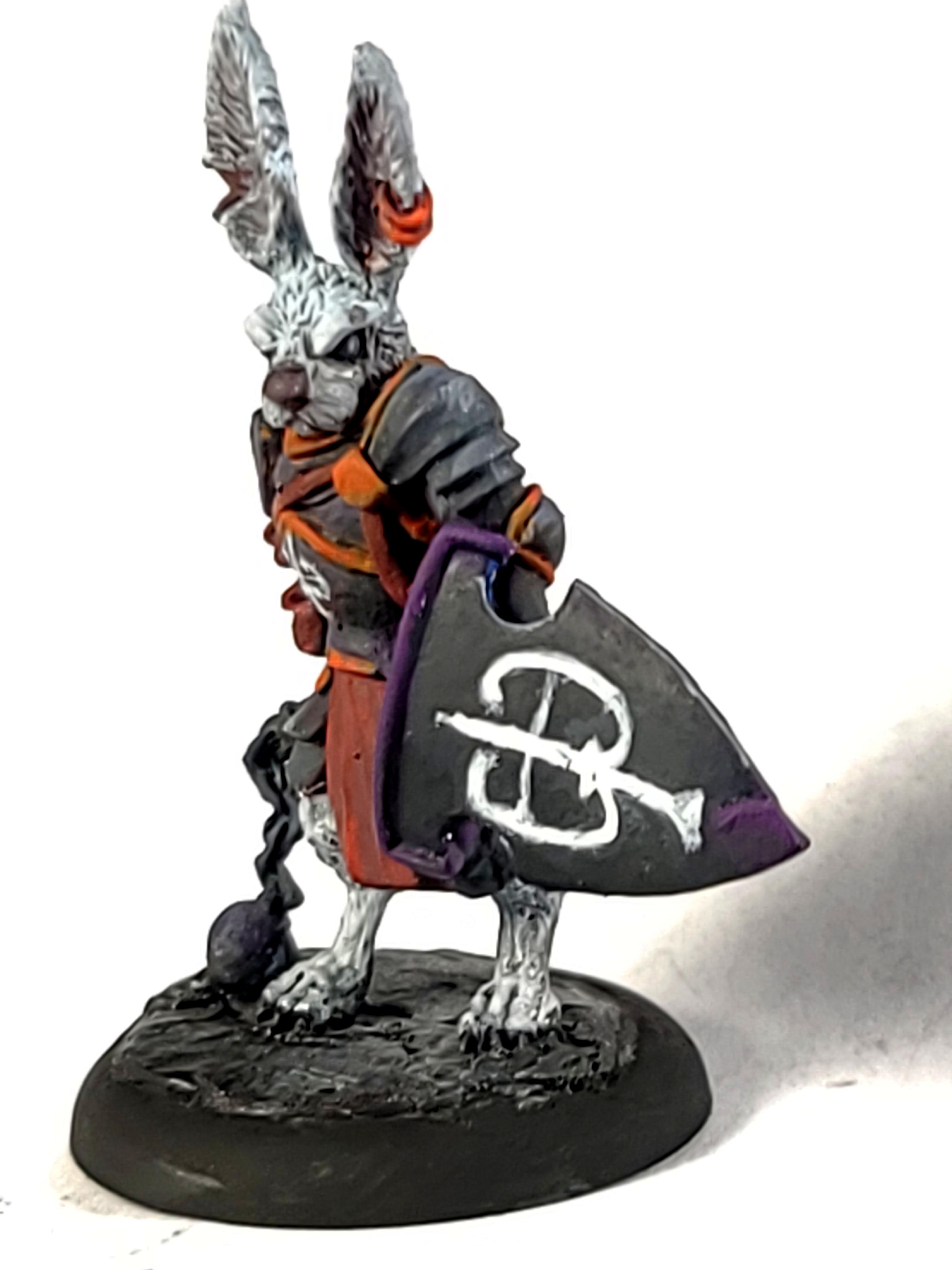 Animal Adventurers, Burrows And Badgers, Dungeons And Dragons, Flail, Gtg, Oathsworn Miniatures, Rabbit, Warriors