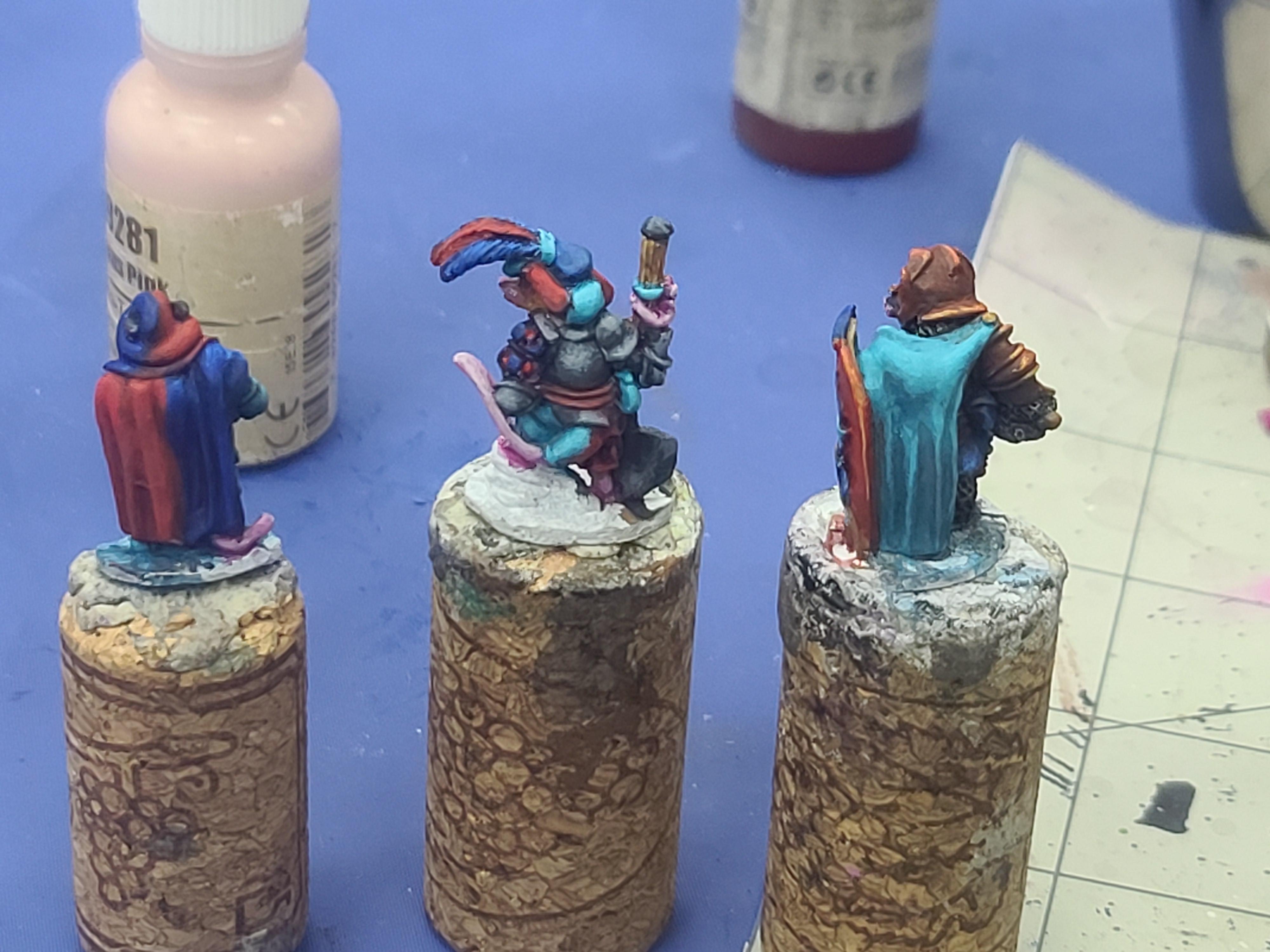 Animal Adventurers, Burrows And Badgers, Dungeons And Dragons, Landsknecht, Mole, Mouse, Oathsworn Miniatures, Shrew, Warriors
