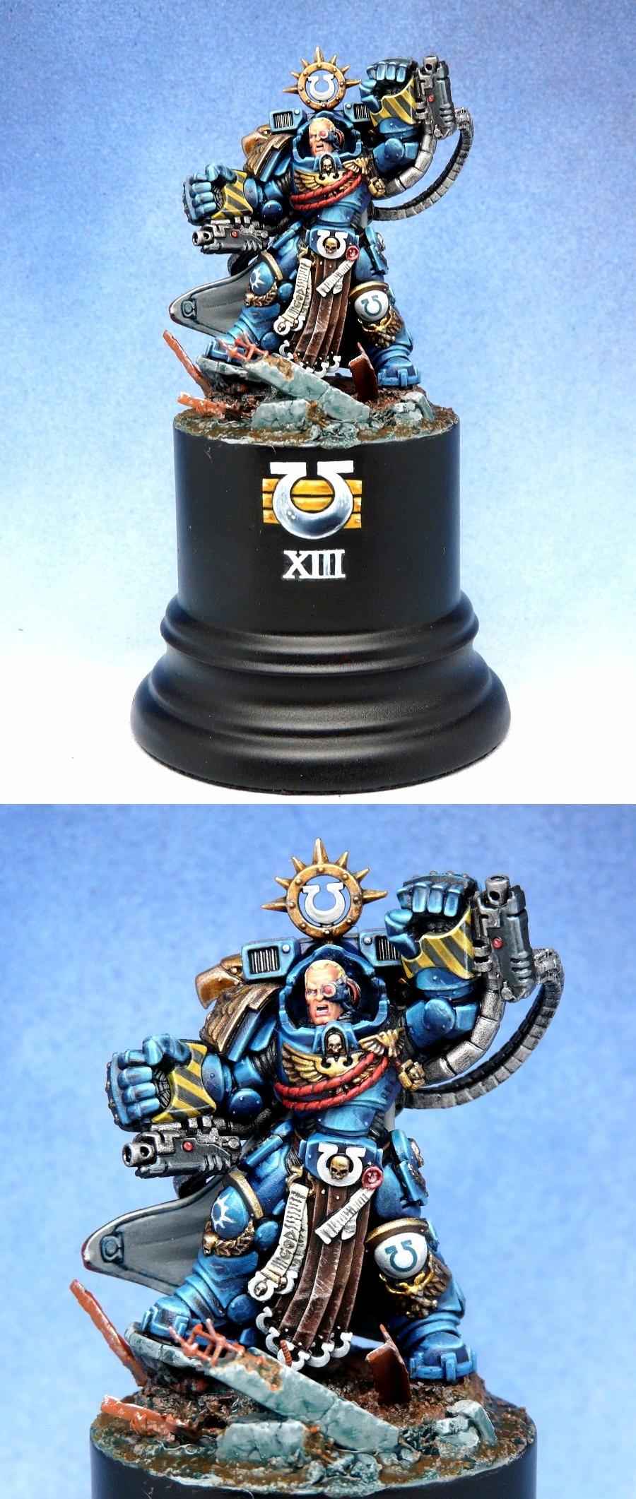Adeptus Astartes, Chapter Master, Marneus Calgar, Primaris, Space Marines, Ultramarines
