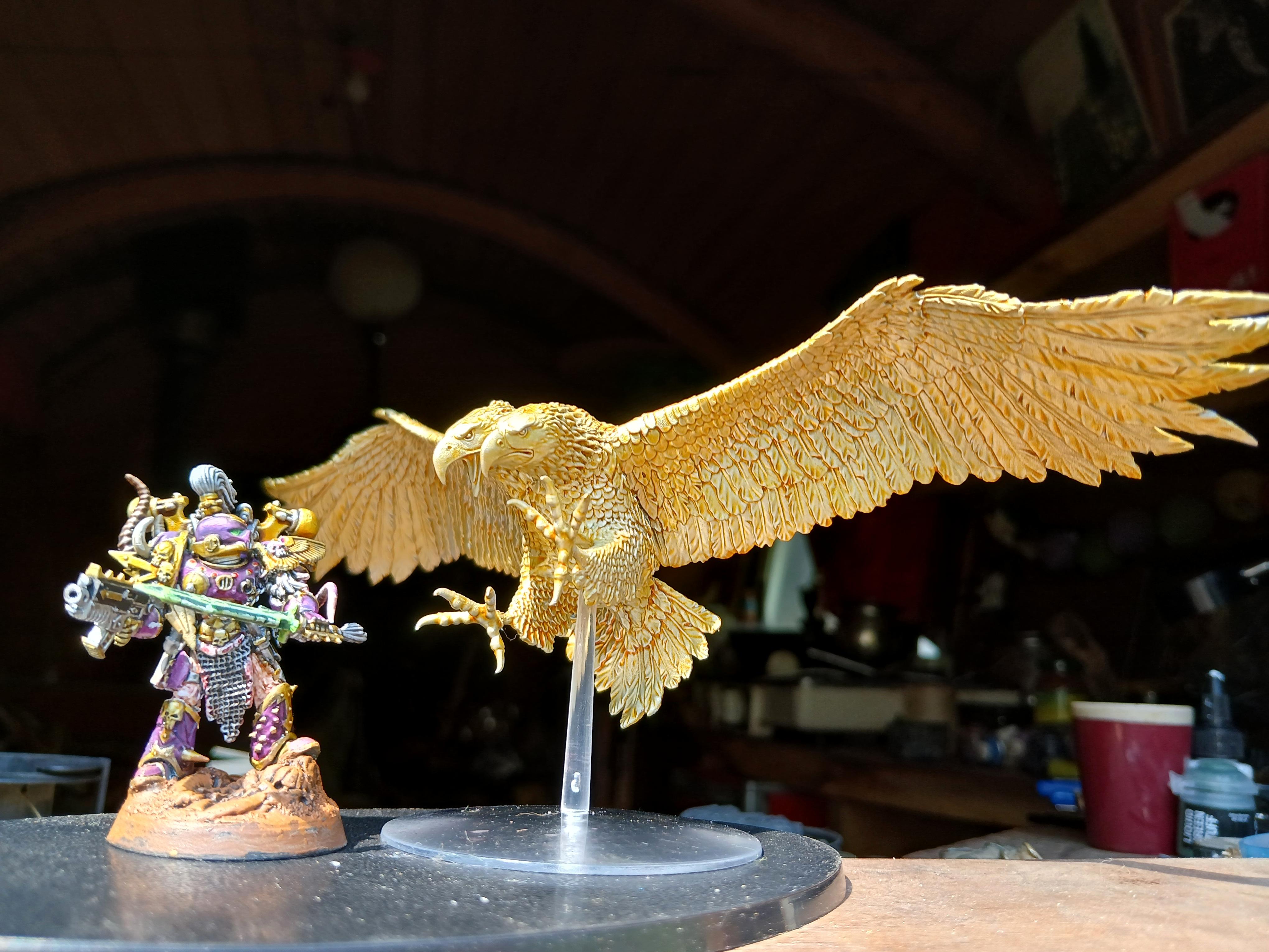 Aquila, Conversion, Eagle, Emperor Of Mankind, Great Eagles, Kitbash, Reisenadler, Warhammer 40,000