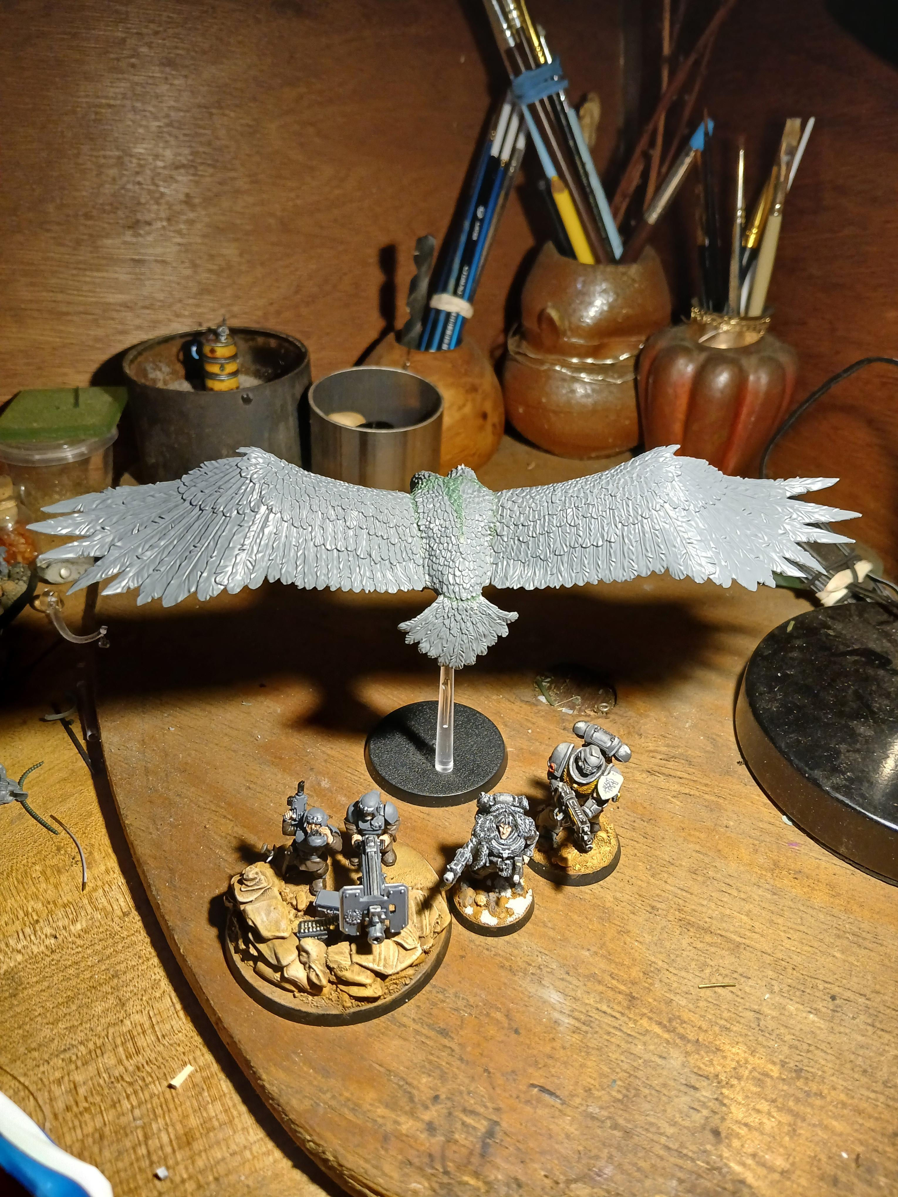 Aquila, Conversion, Eagle, Emperor Of Mankind, Great Eagles, Kitbash, Reisenadler, Warhammer 40,000