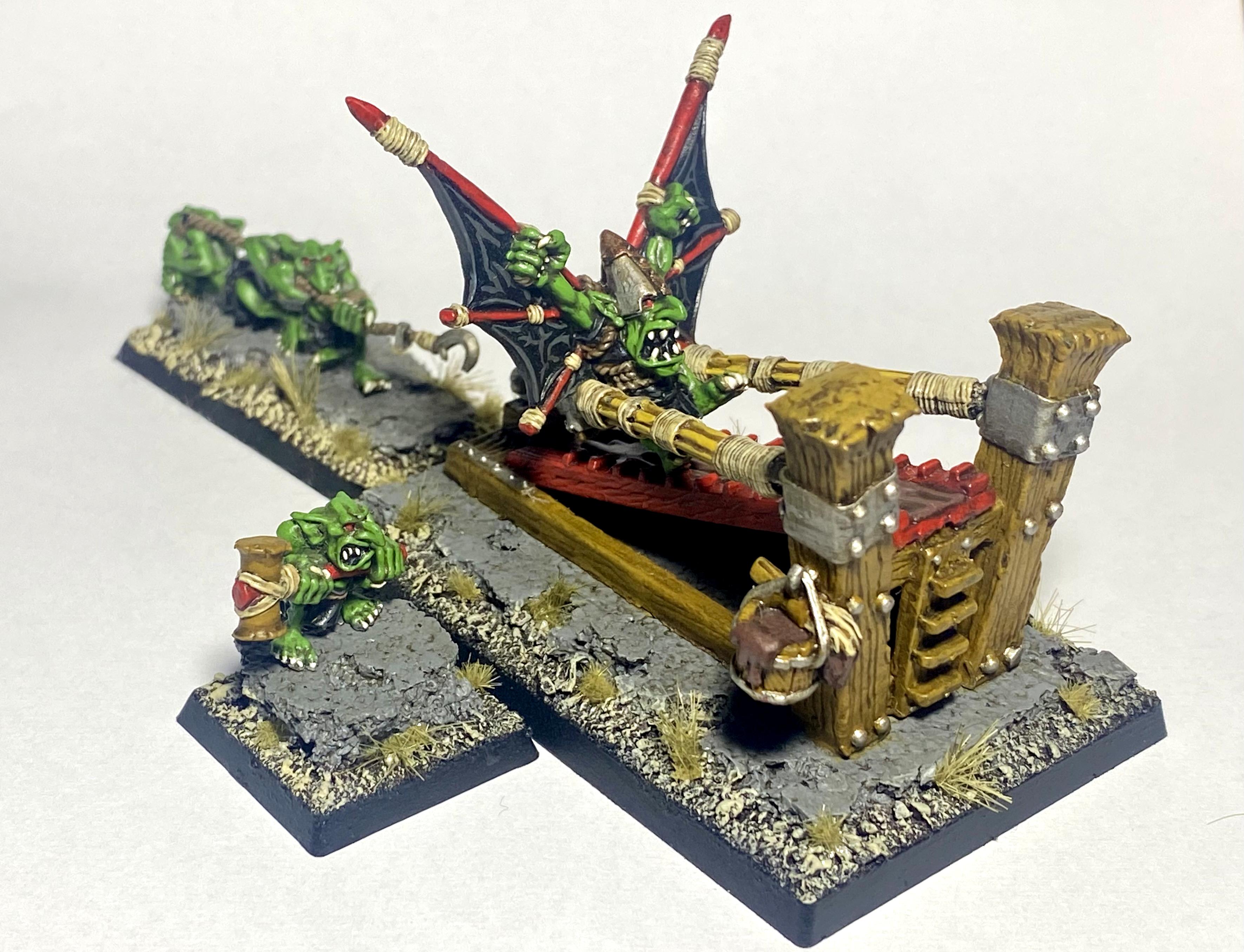 Goblin Warhammer The Old World, Night Goblins, Orcs And Goblins, Stone Thrower, Warhammer Fantasy, Warmachine, Wfb, Wtow