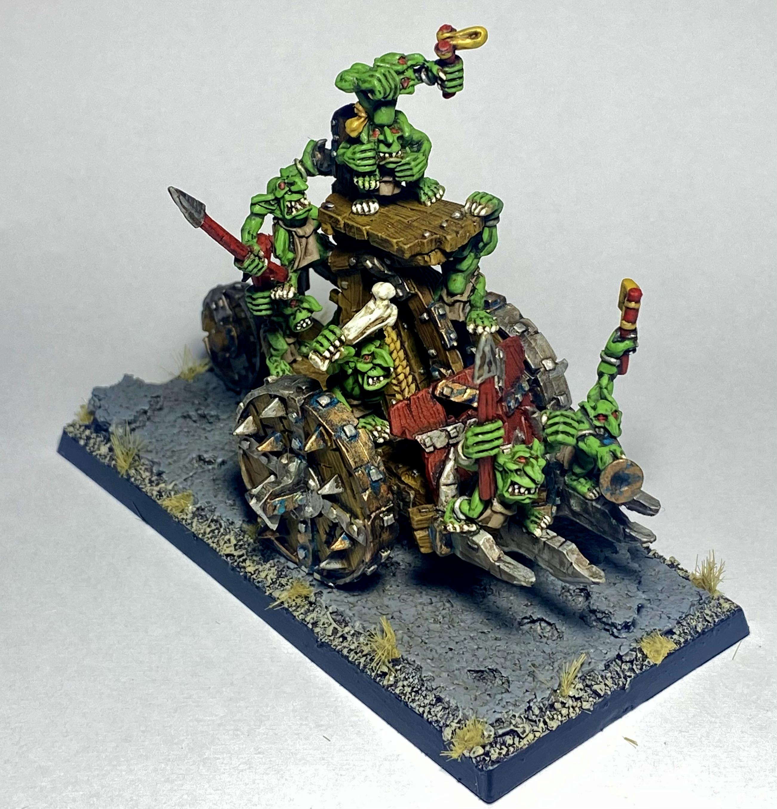 Chariot, Goblin Warhammer The Old World, Night Goblins, Orcs And Goblins, Pump Wagon, Snotling, Warhammer Fantasy, Wfb, Wtow