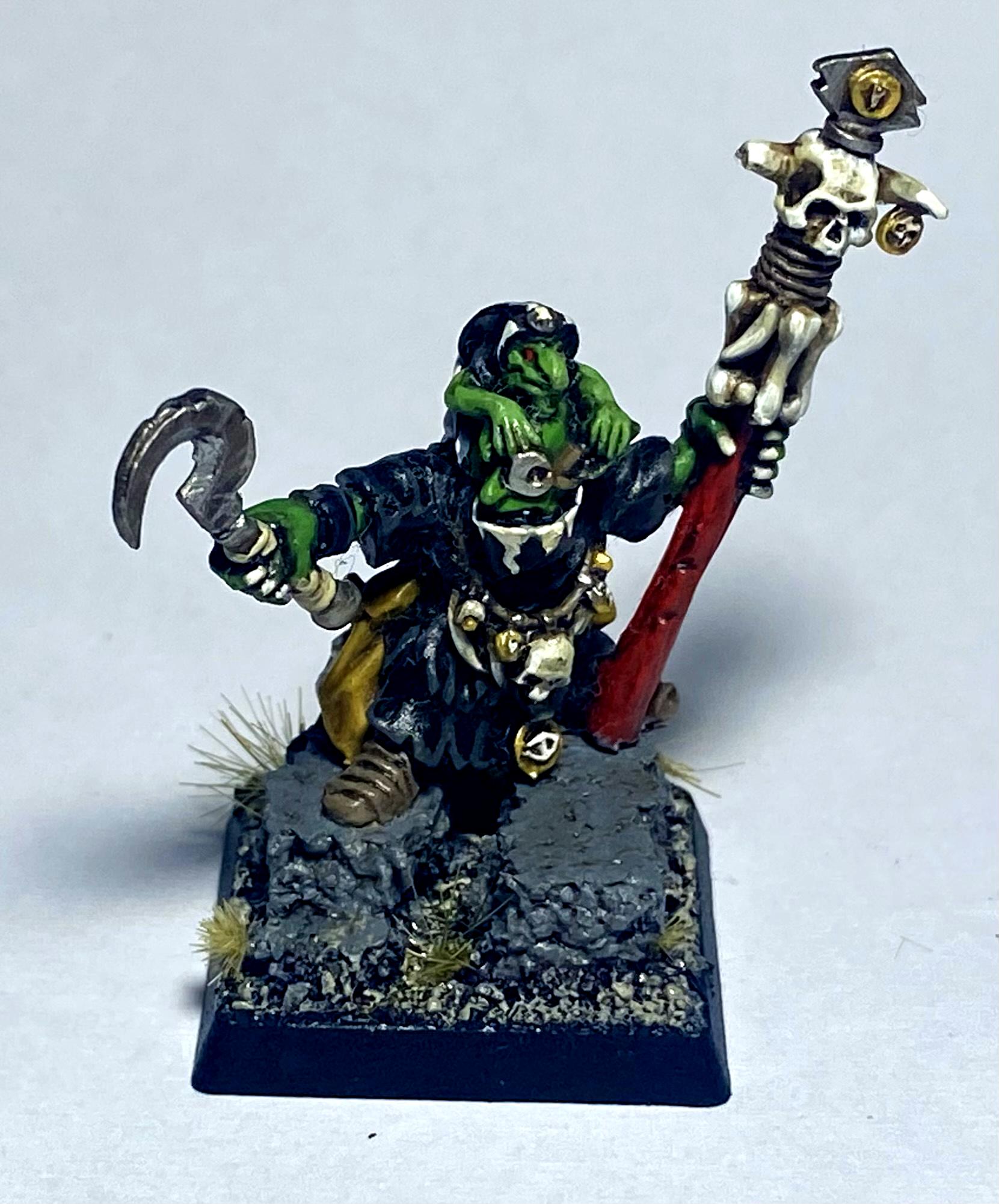 Character, Goblin Warhammer The Old World, Mage, Night Goblins, Orcs And Goblins, Warhammer Fantasy, Wfb, Wizard, Wtow