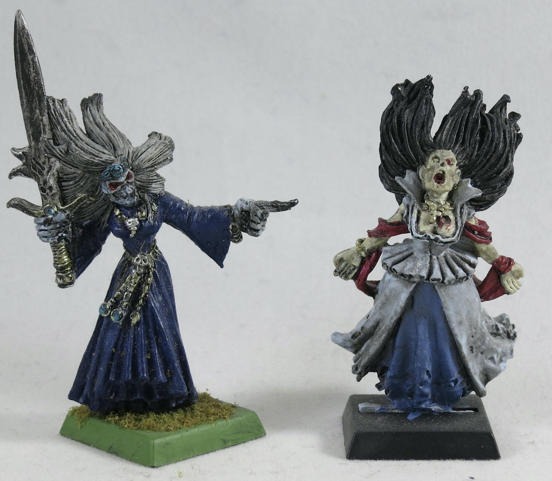 Banshees, Female, Ghost, Oldhammer, Undead, Warhammer Fantasy