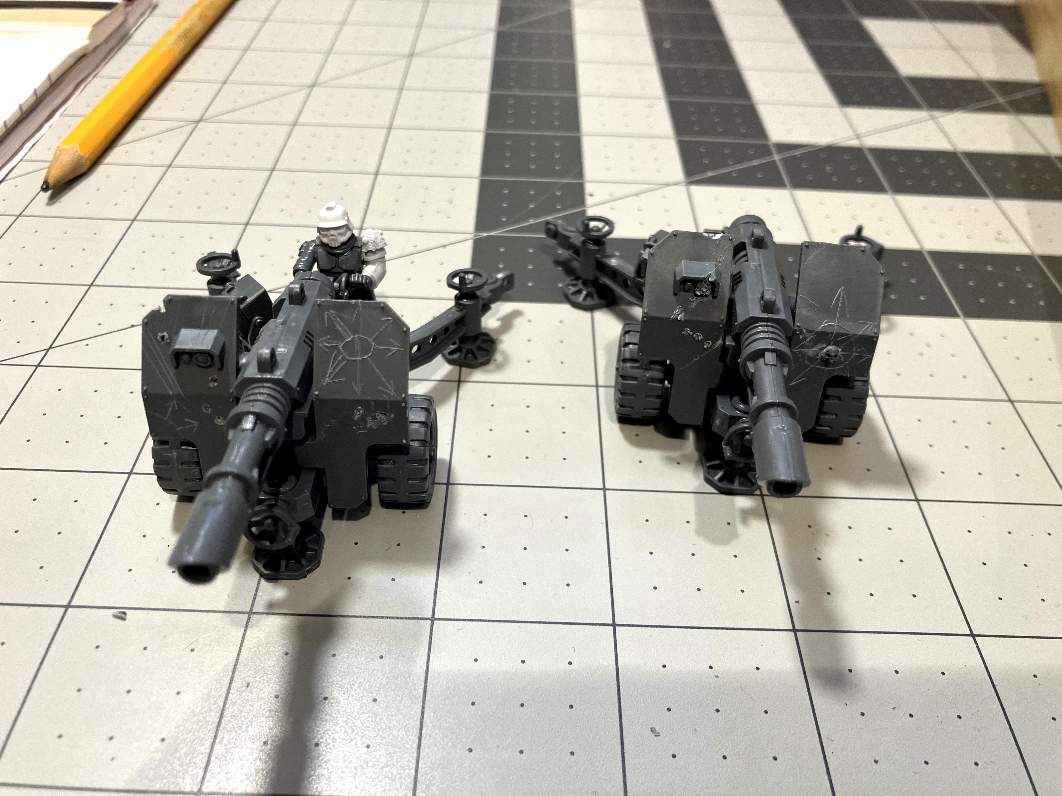 Artillery, Chaos, Imperial Guard, Kitbash, Renegades, Renegades &amp; Heretics, Work In Progress