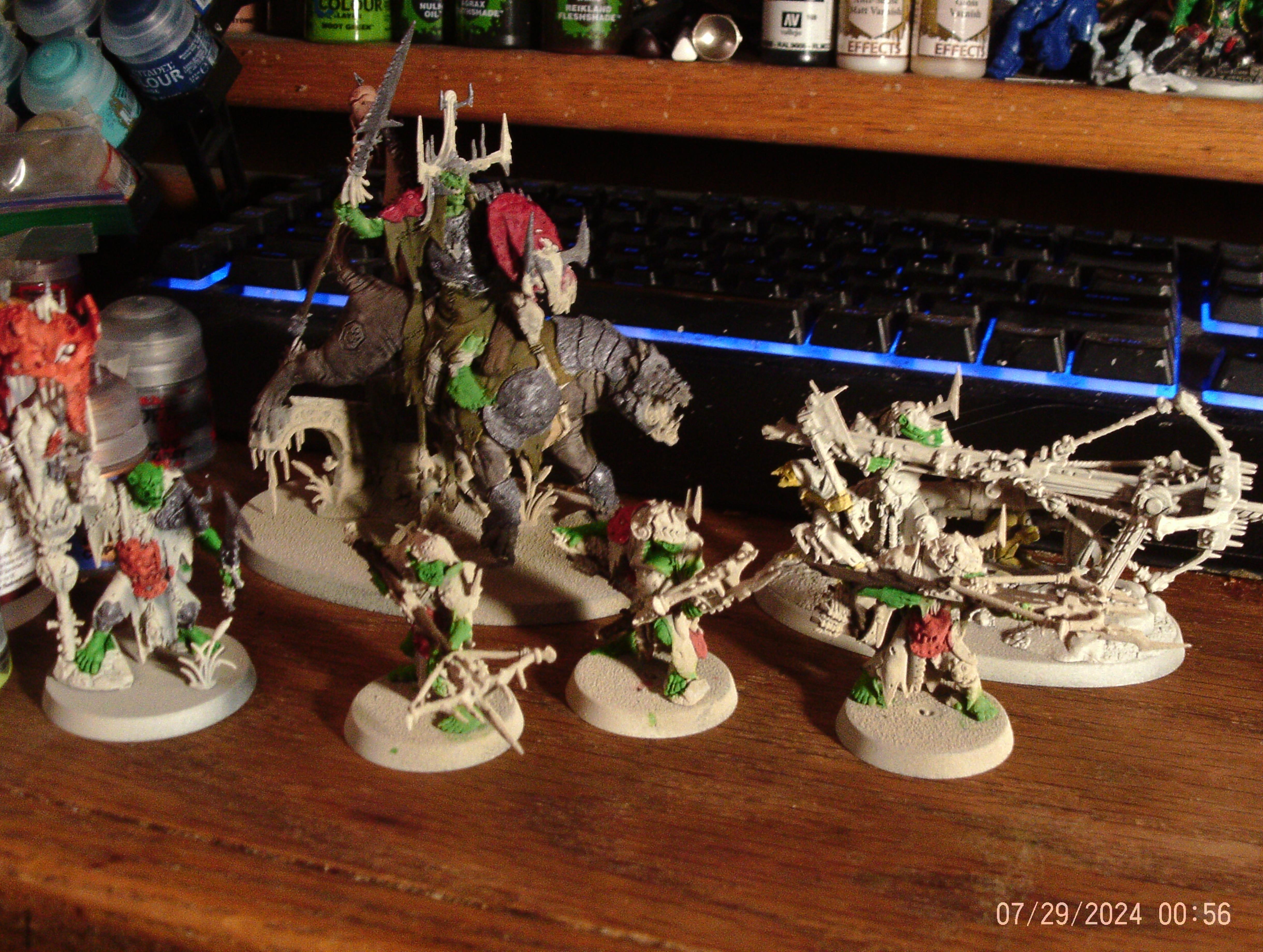 Kruleboyz Spearhead models WIP