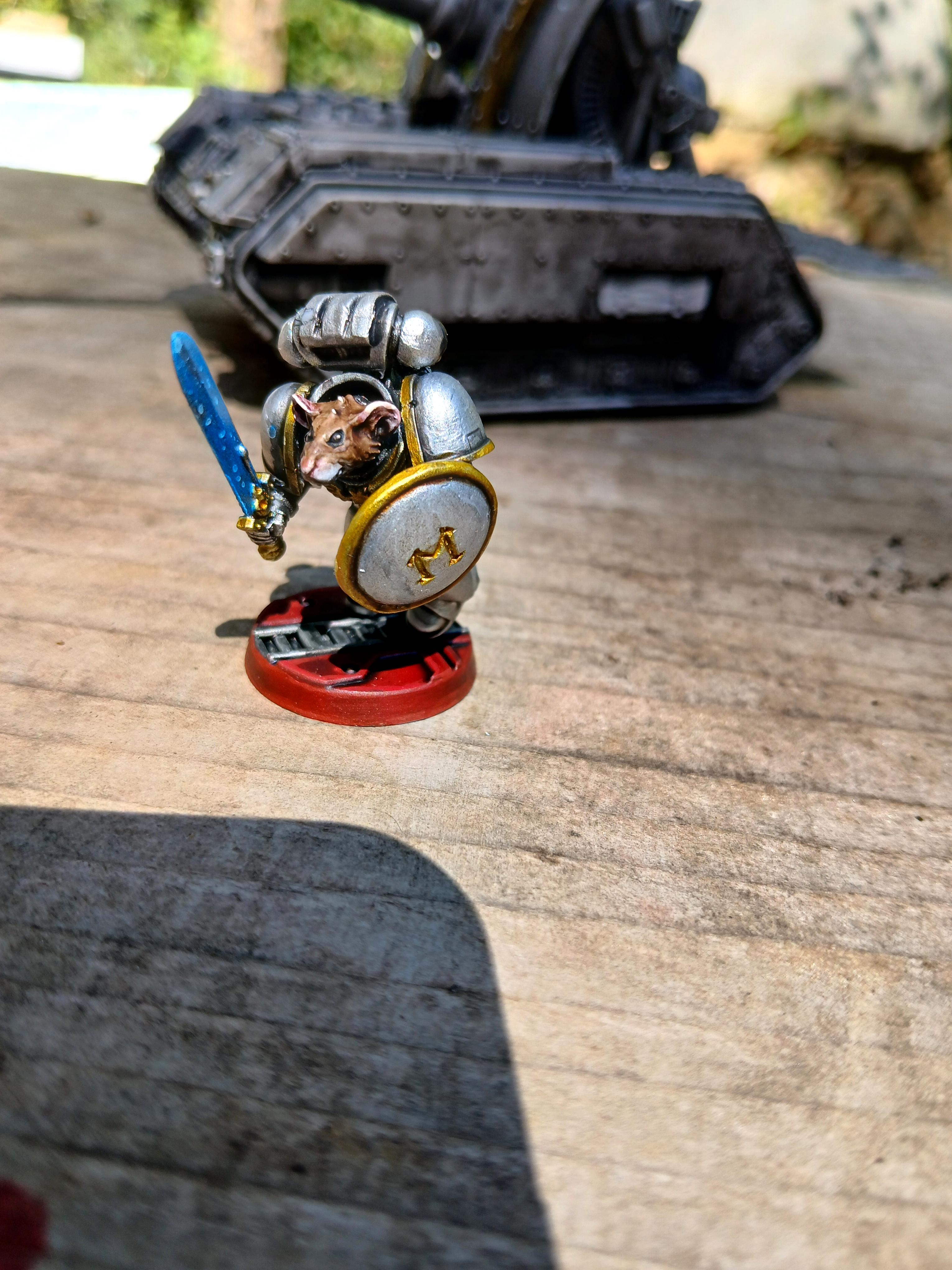 Conversion, Kitbash, Mouse, Redwall, Warhammer 40,000