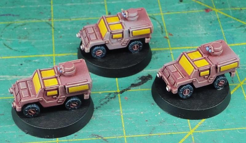 1/144, 12mm, Heavy Gear, Jeep