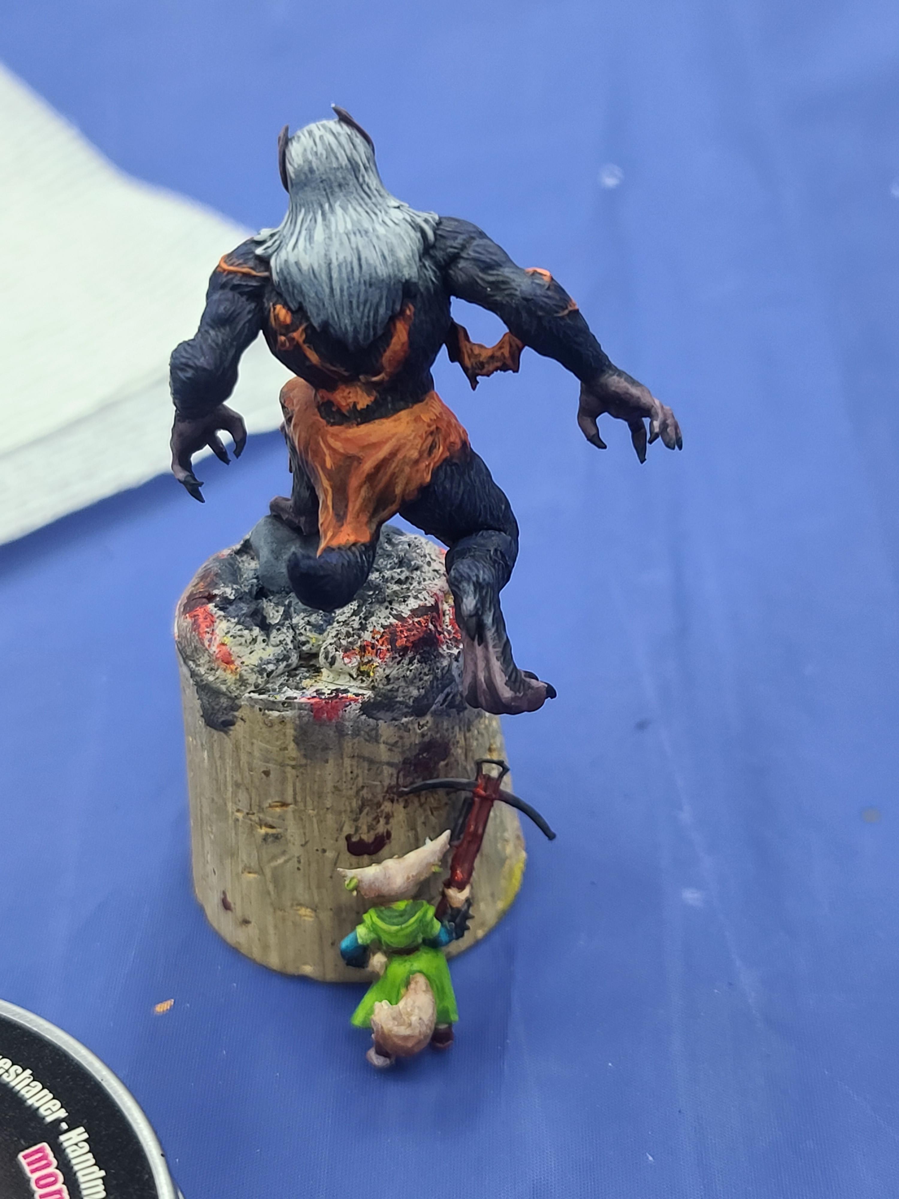 3d Print, Mgs Miniatures, Rn Estudio, Werewolf