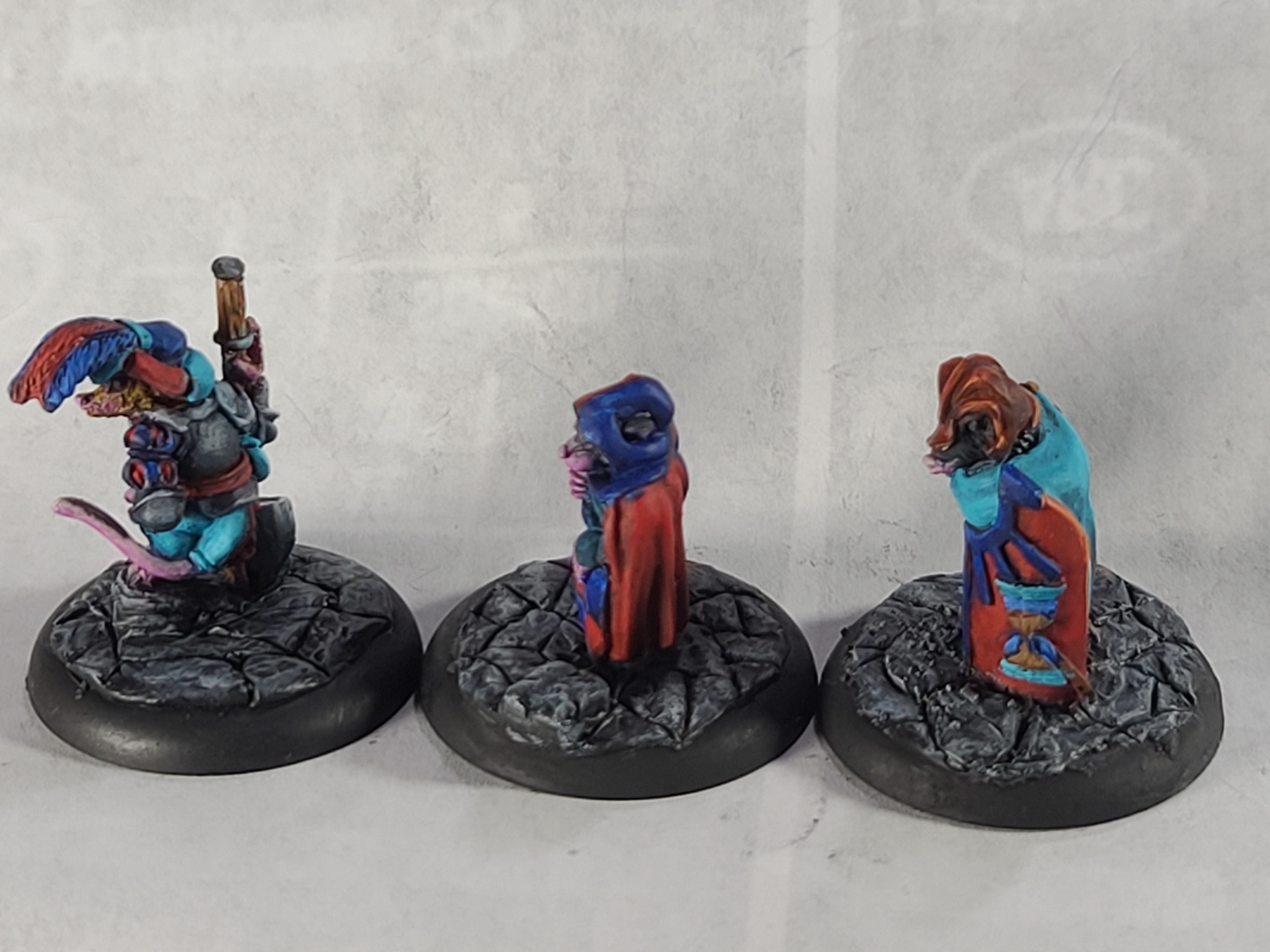 Animal Adventurers, Burrows And Badgers, Dungeons And Dragons, Knights, Landsknecht, Metal, Mole, Mouse, Oathsworn Miniatures, Shrew, Warriors