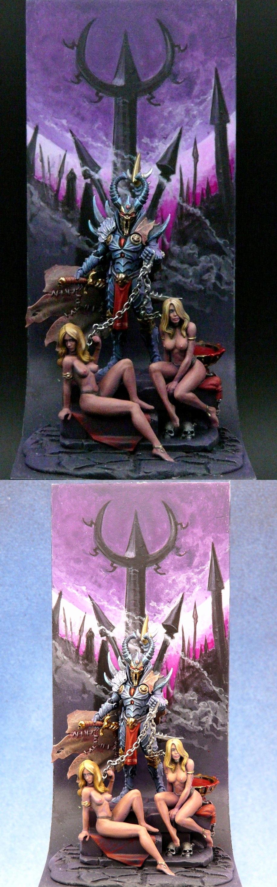 Archon, Dark Eldar, Drukhari, Freehand, Nsfw, Slaves, Xenos