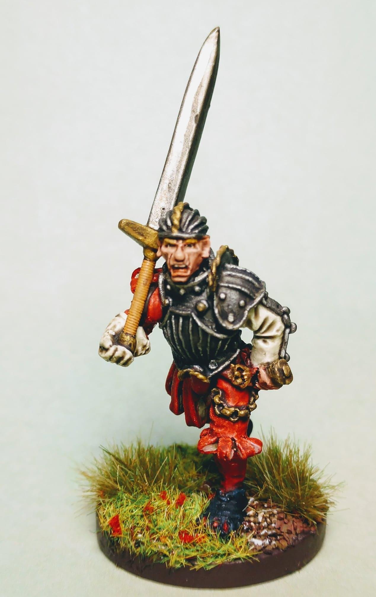 Greatsword, Lead Adventure Miniatures, Mordheim, Warhammer Fantasy, Warriors
