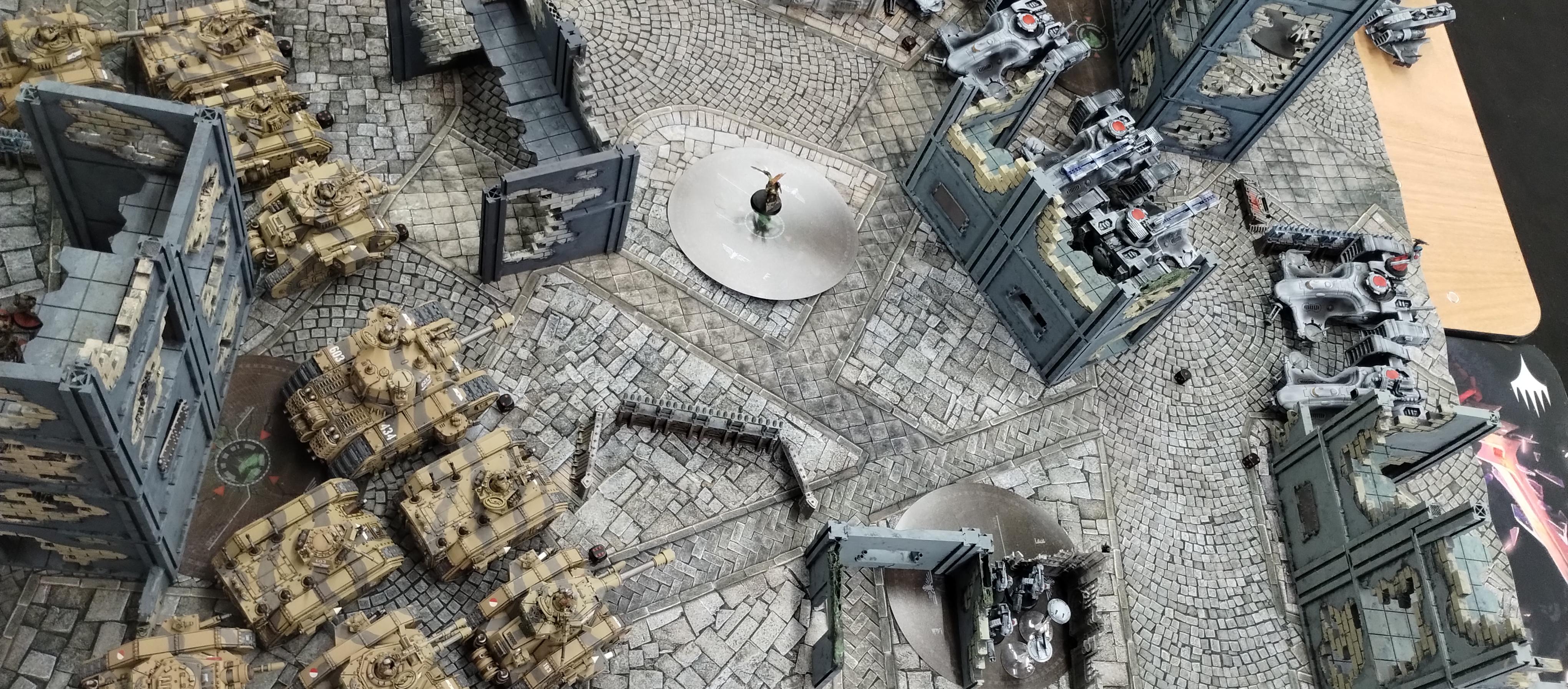 Battle Report, City, Imperial Guard, Tau