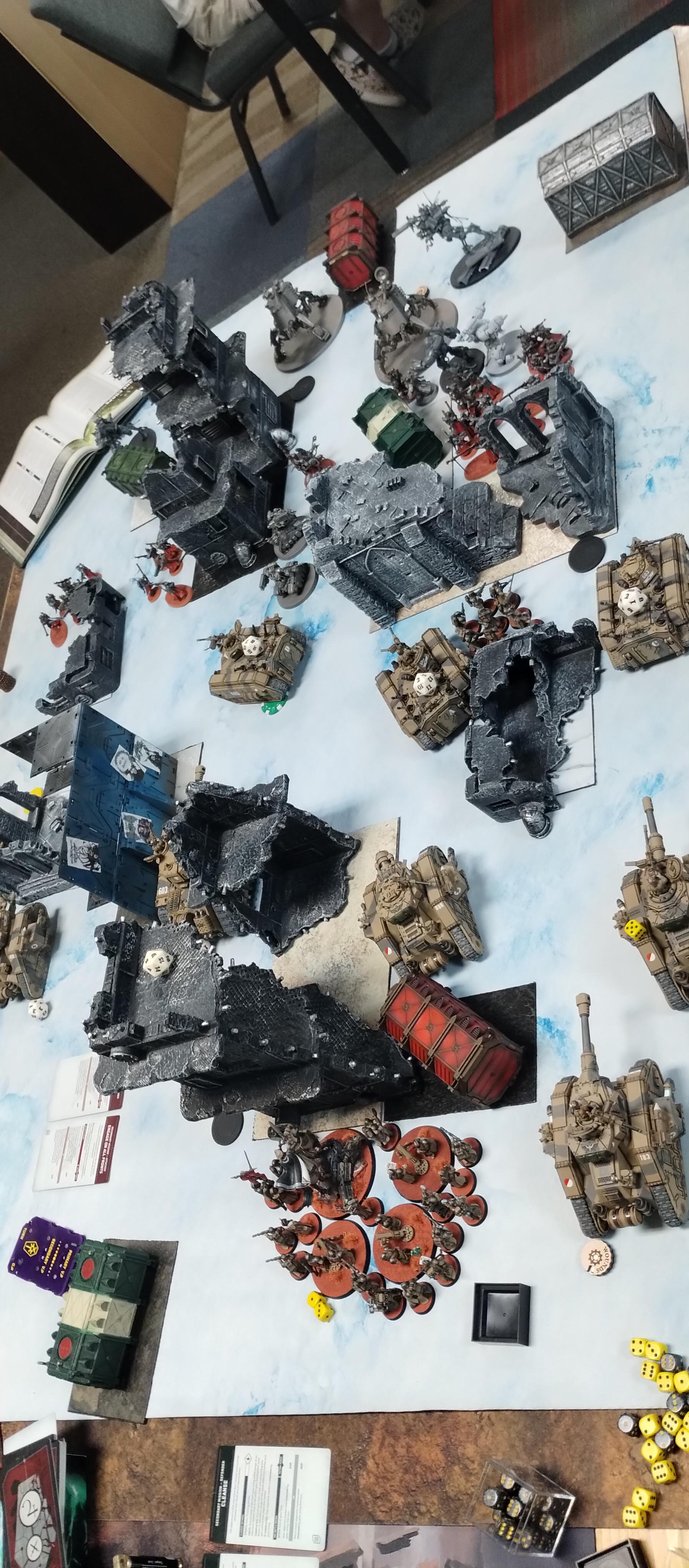 Adeptus Mechanicus, Battle Report, Imperial Guard