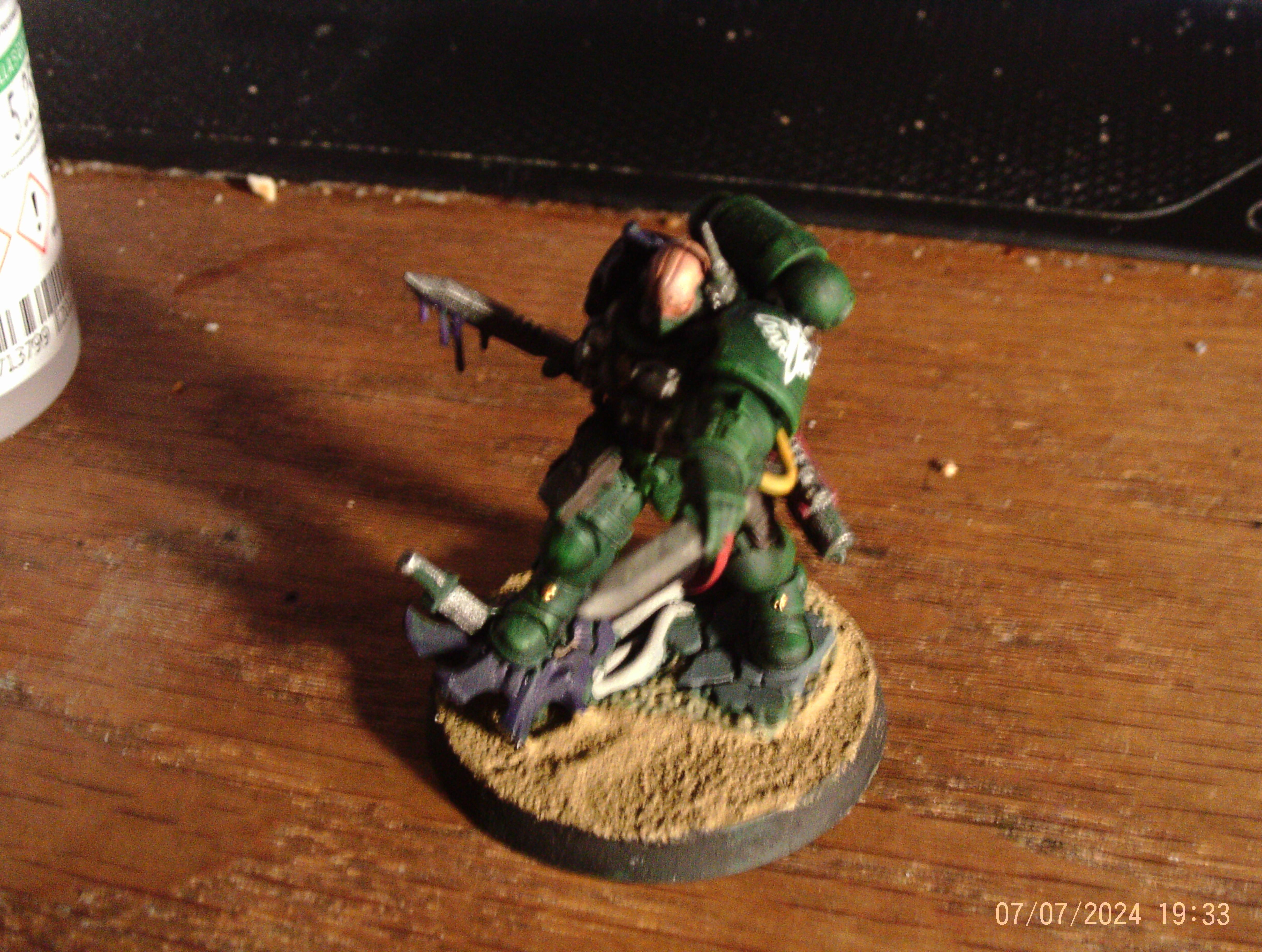 Lieutenant with Combiweapon WIP 2