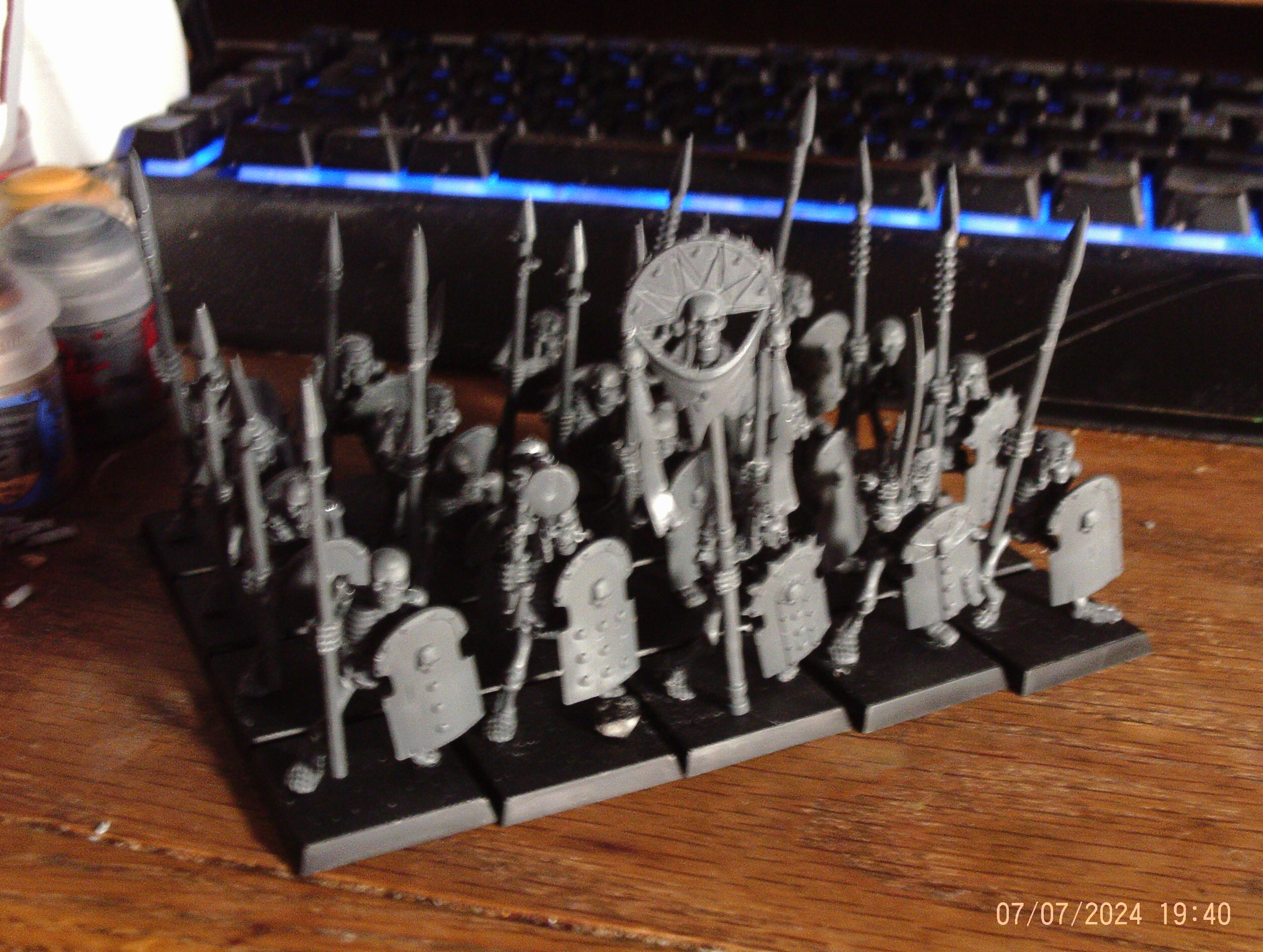 Skeleton Warriors brick assembled