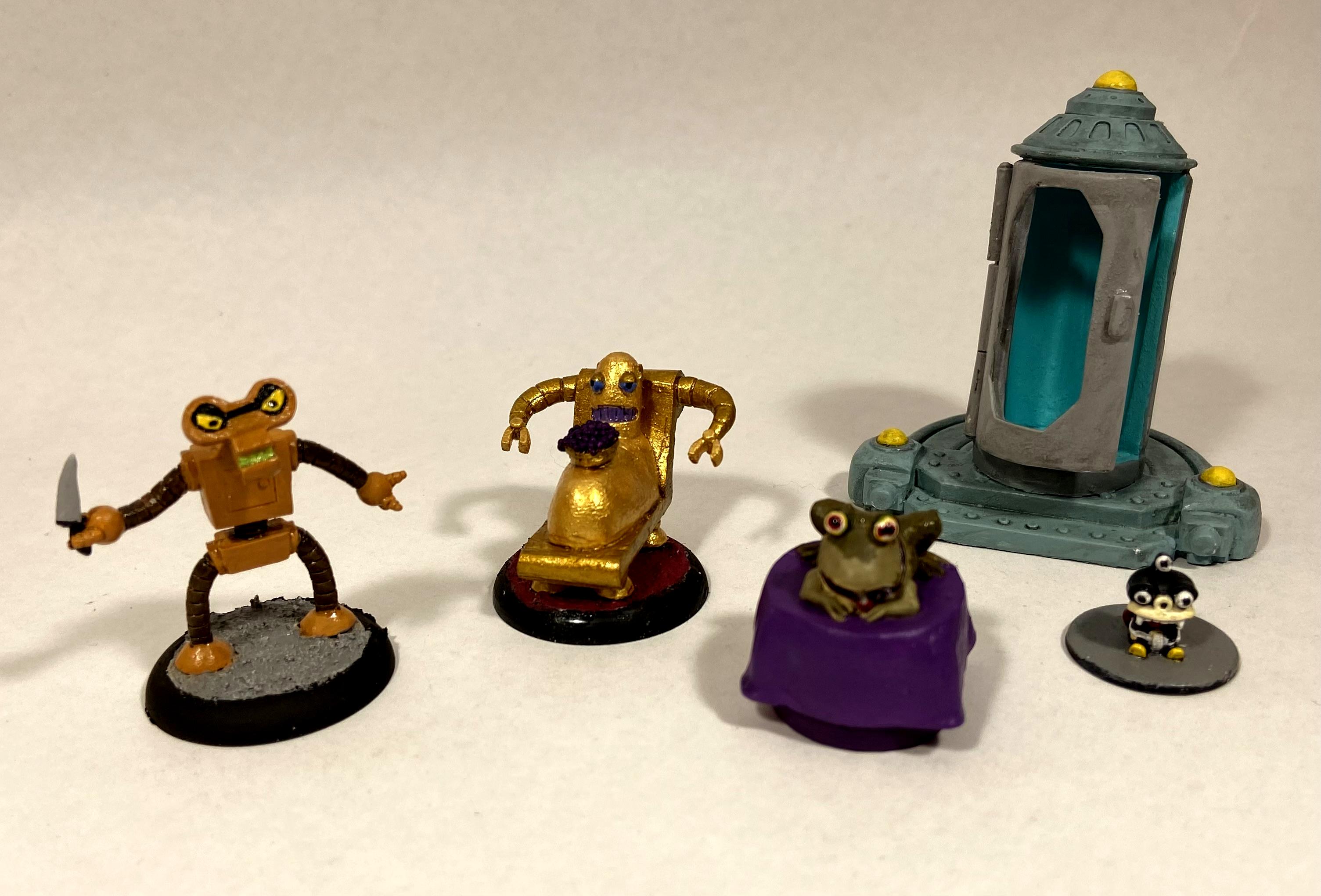 Cartoon, Futurama, Pulp, Scifi