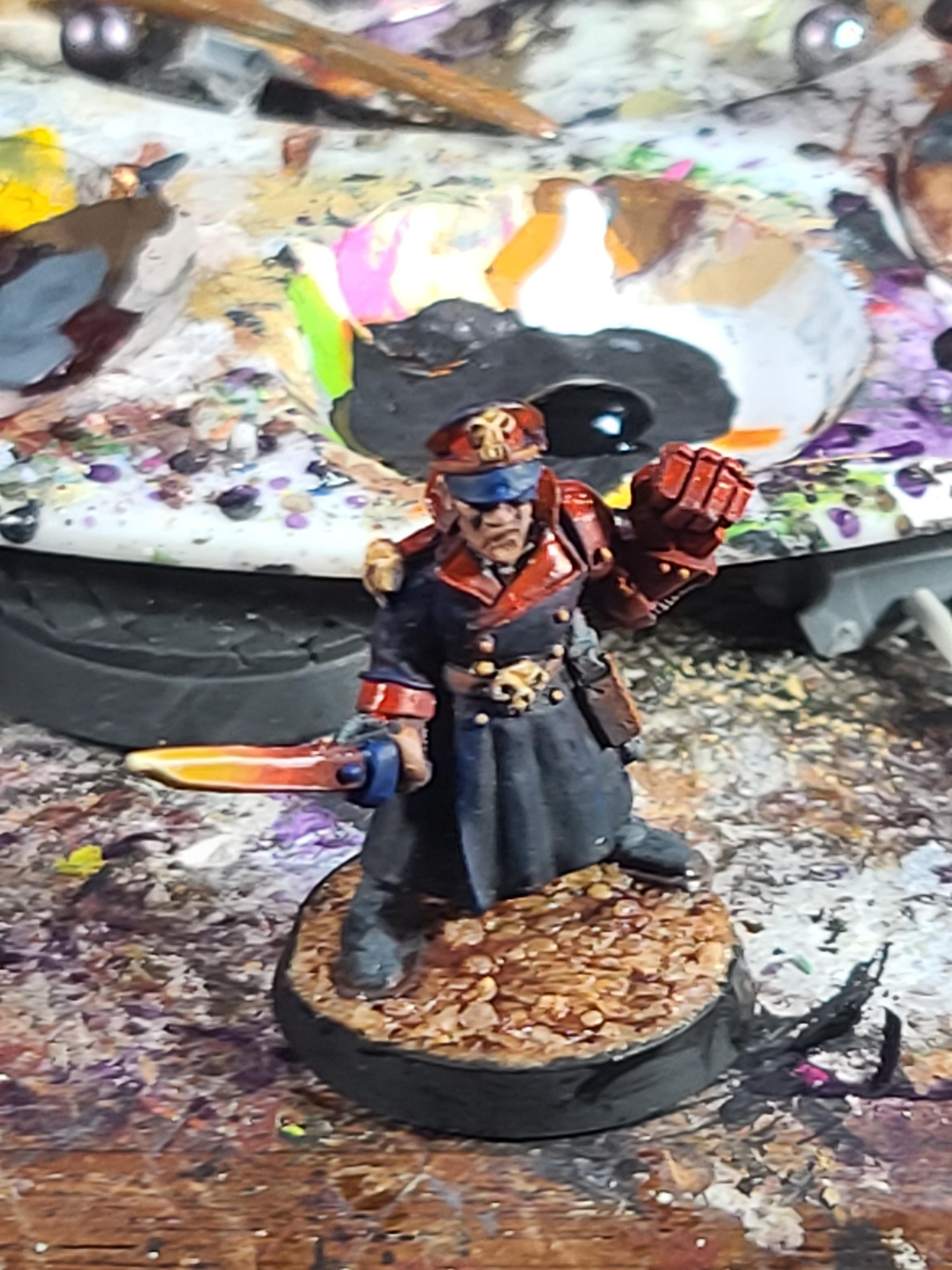 Commissar, Games Workshop, Imperial Guard, Metal, Warhammer 40,000, Warhammer Fantasy