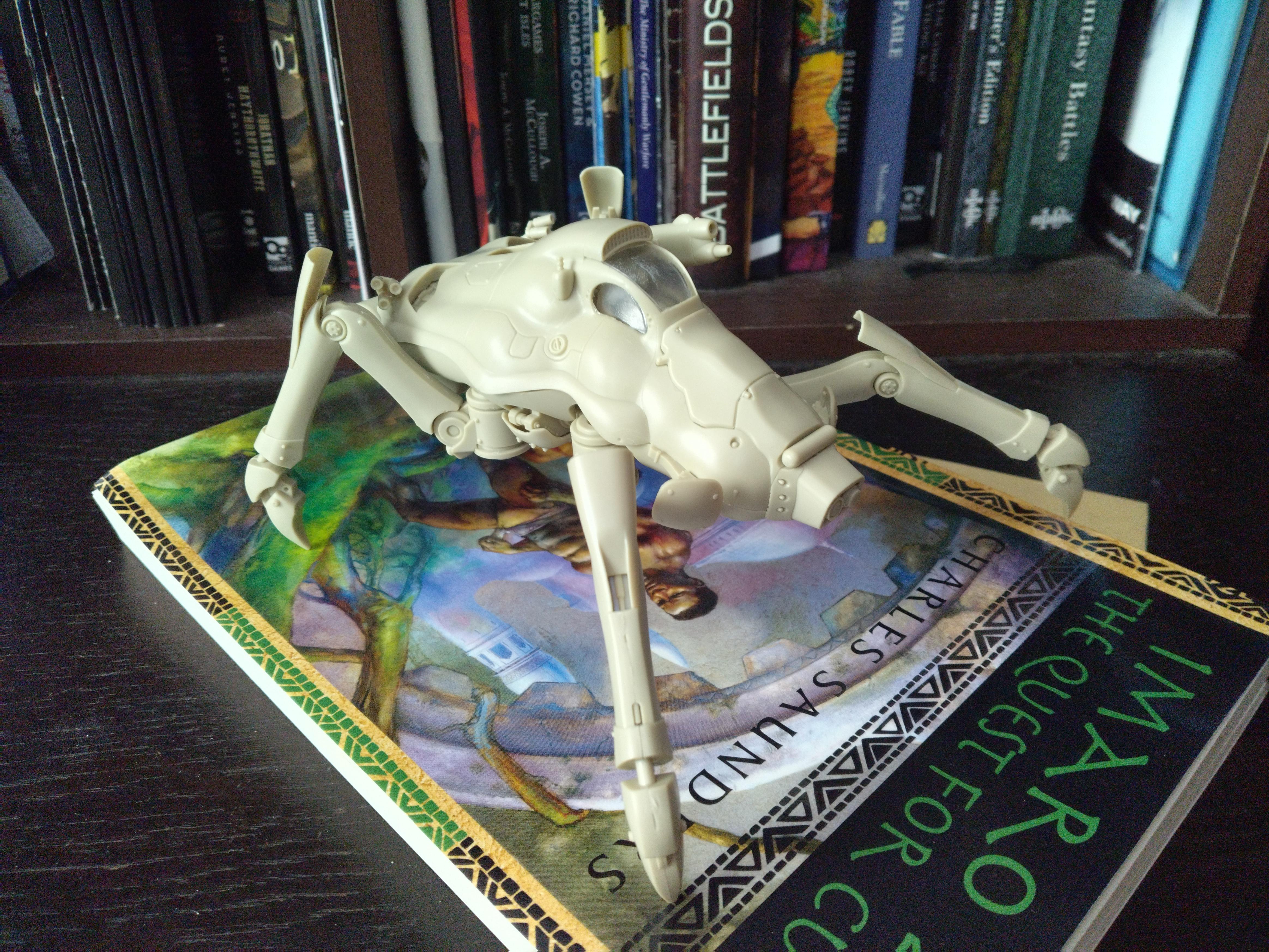 August 2024, Mech, Mecha, Quad, Walker, Work In Progress