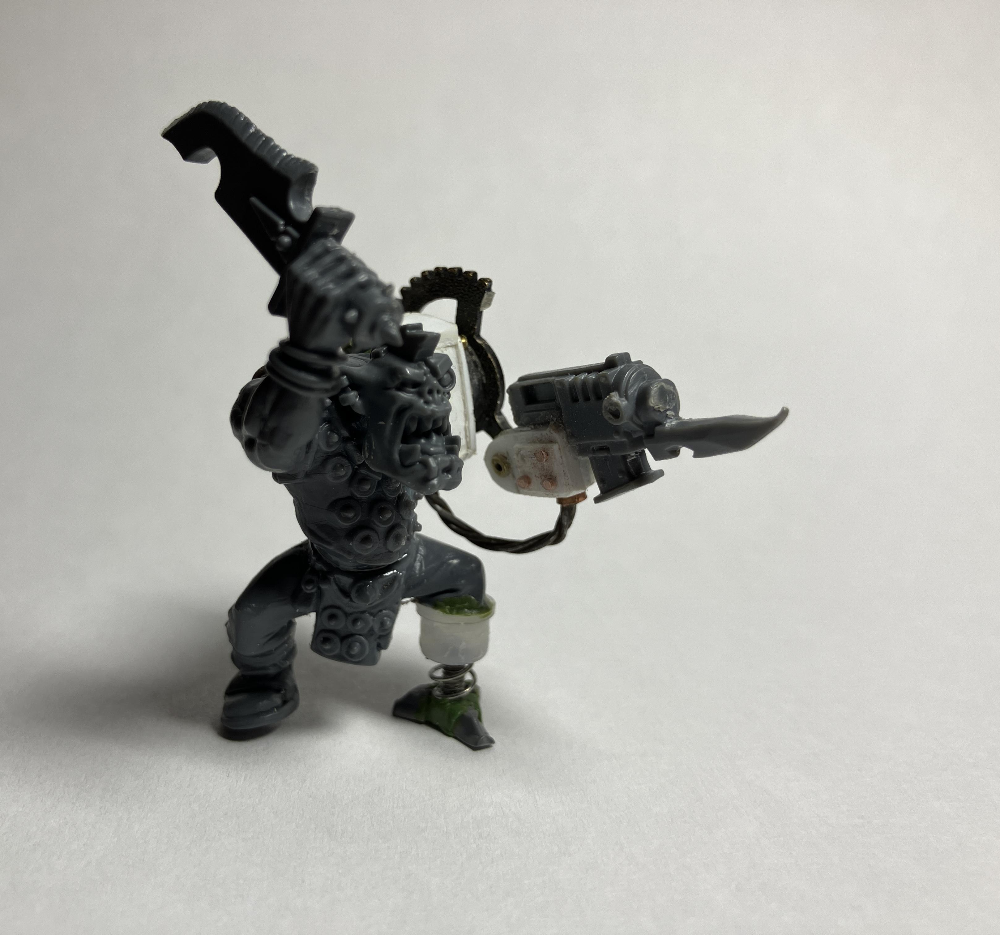 Bionics, Bioniks, Bits, Freebooter, Greenstuff, Orks, Scratch Build, Slugga Boy, Warhammer 40,000