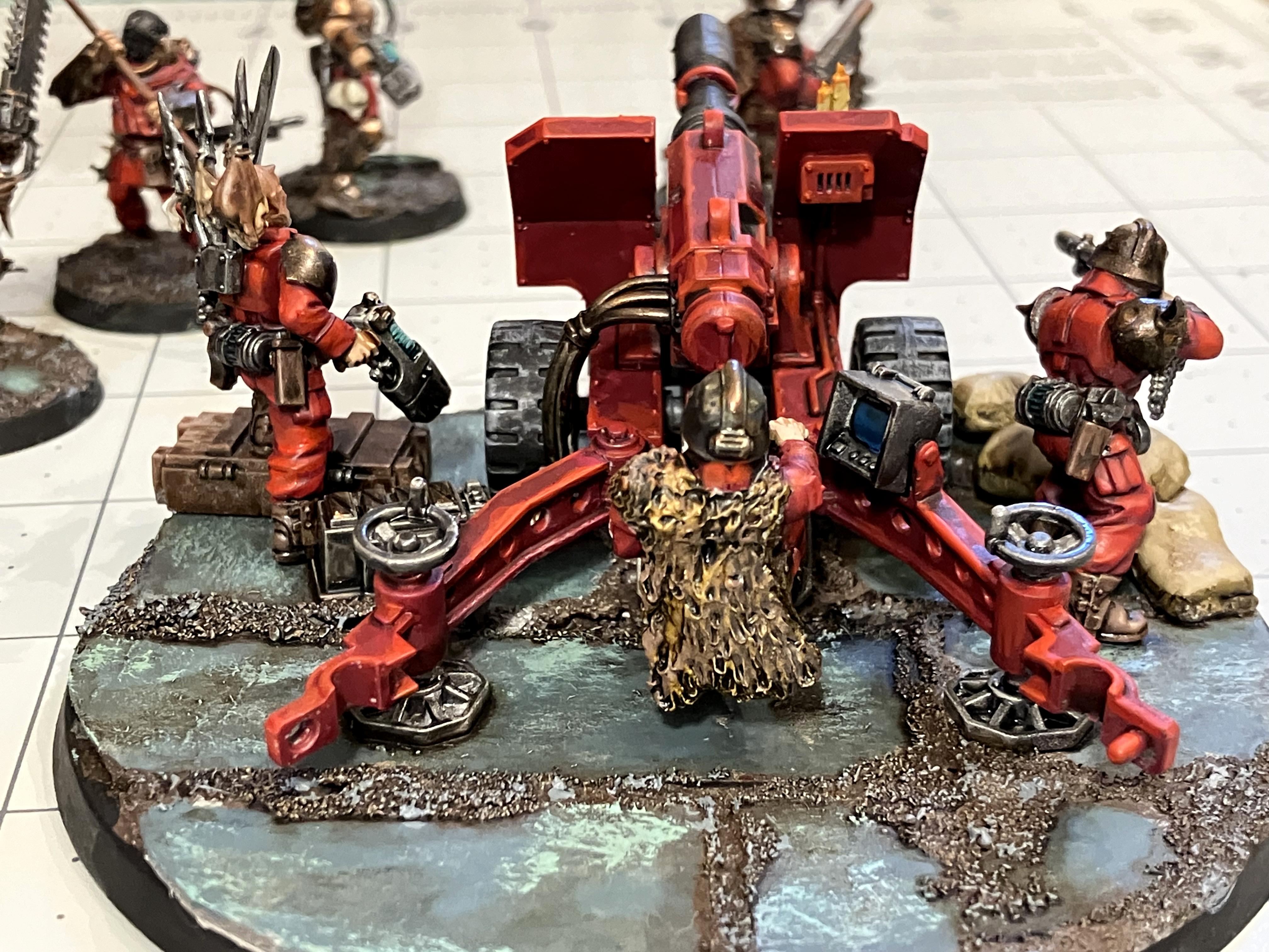 Artillery, Blood Pact, Chaos, Imperial Guard, Kitbash, Painted, Renegades, Renegades &amp; Heretics