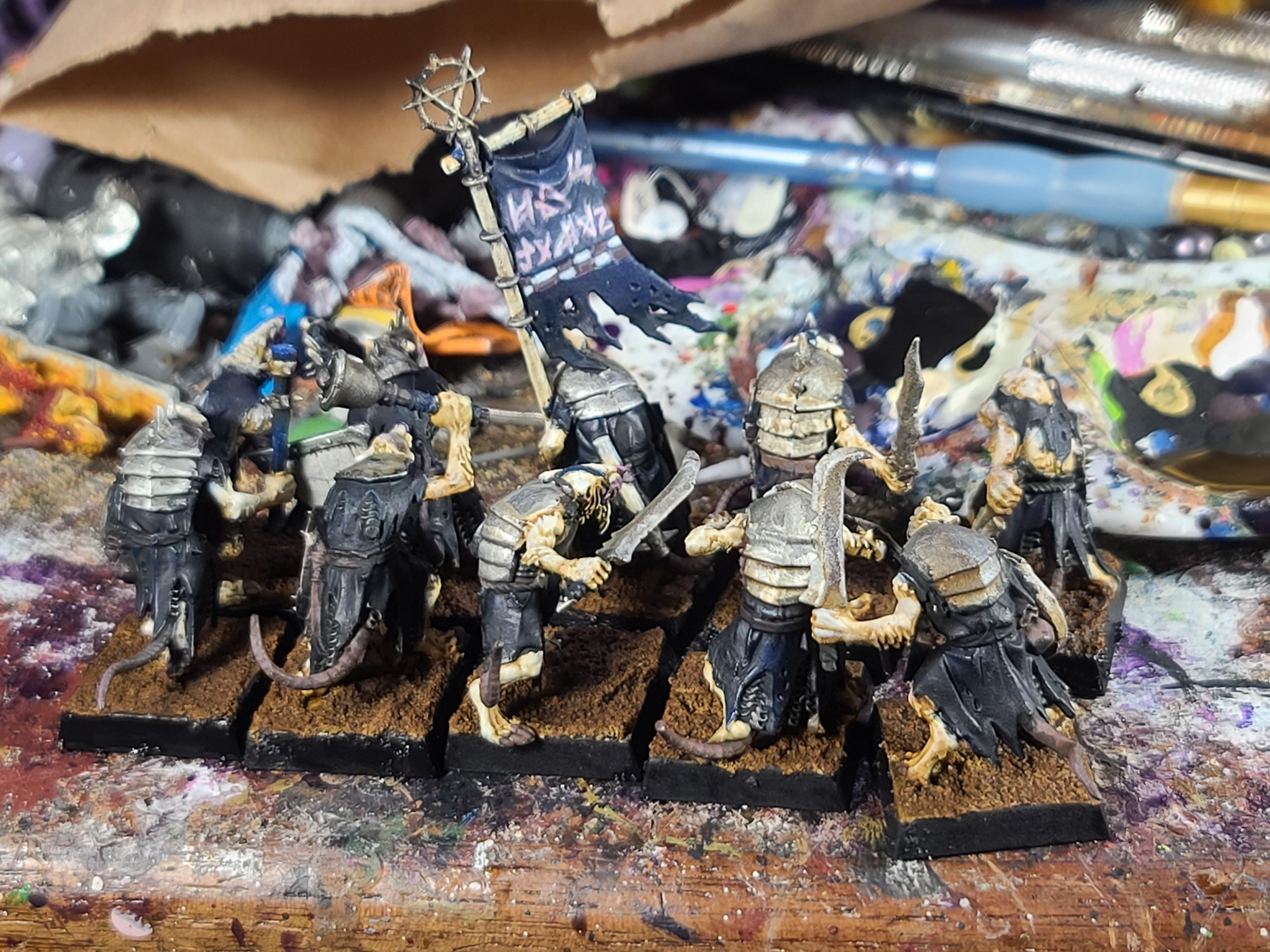 Age Of Sigmar, Clanrats, Games Workshop, Skaven