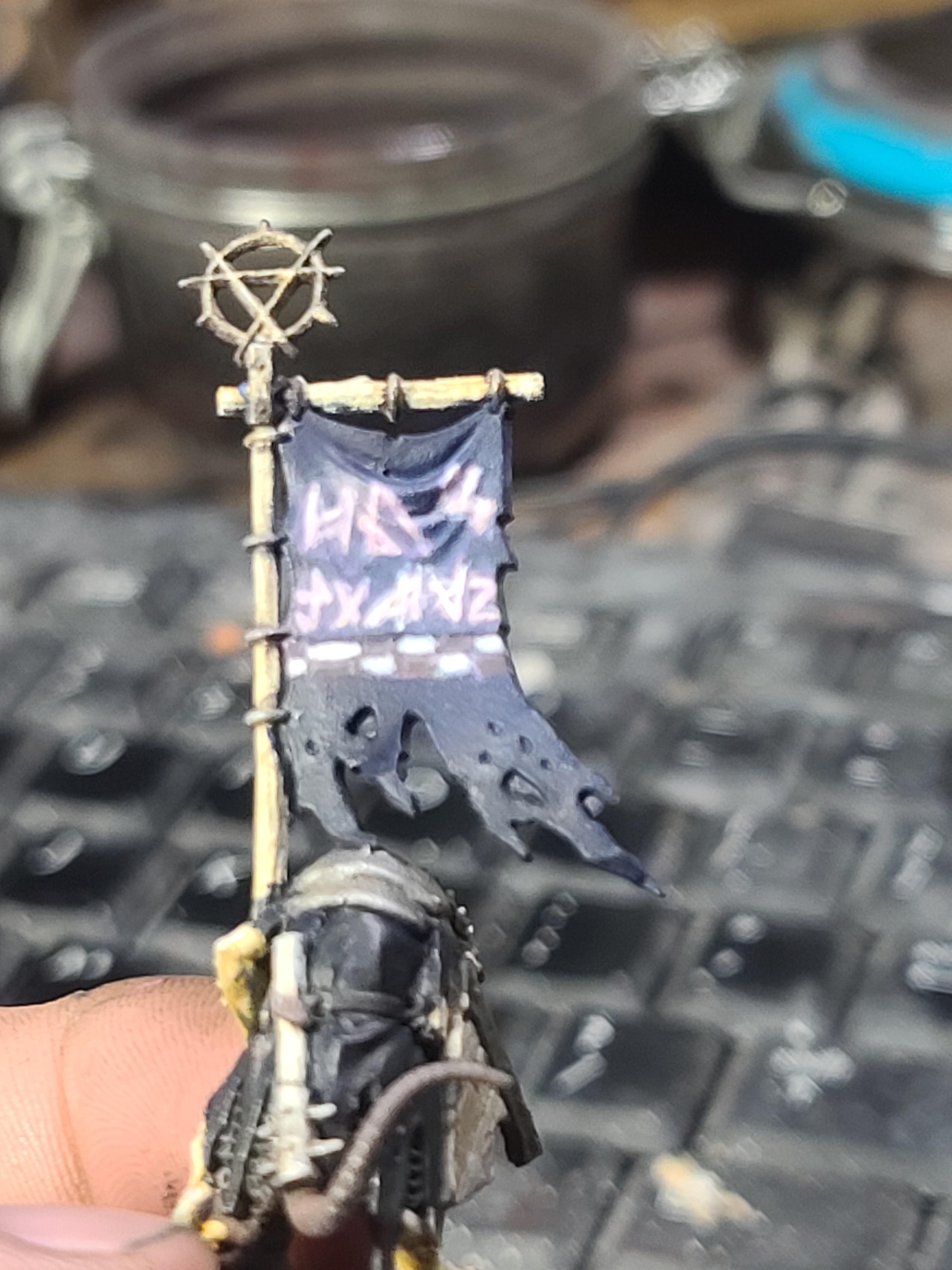 Age Of Sigmar, Banner, Clanrats, Freehand, Games Workshop, Skaven