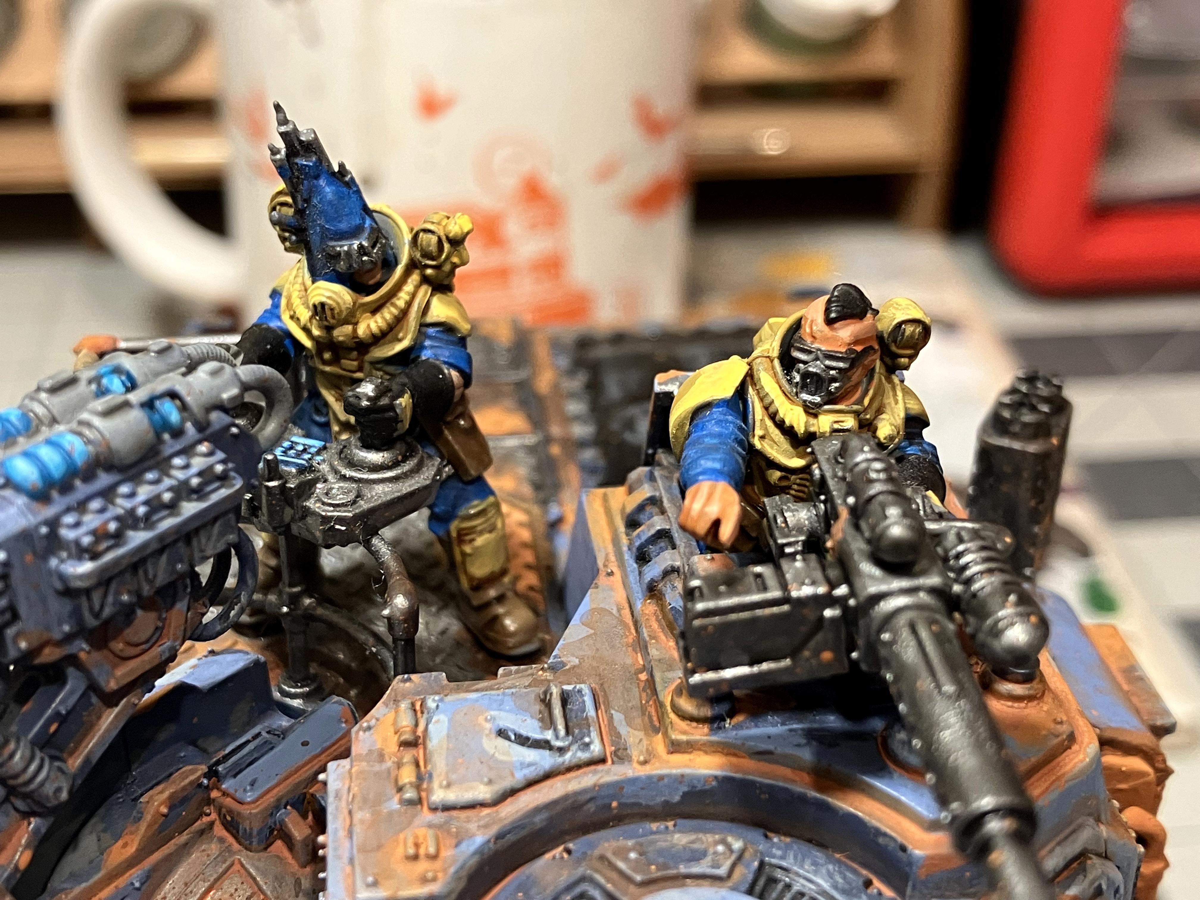 Chaos Cult, Genestealer Cult, Goliath Truck, Kitbash, Rockcrusher, Rust Effects, Weathered
