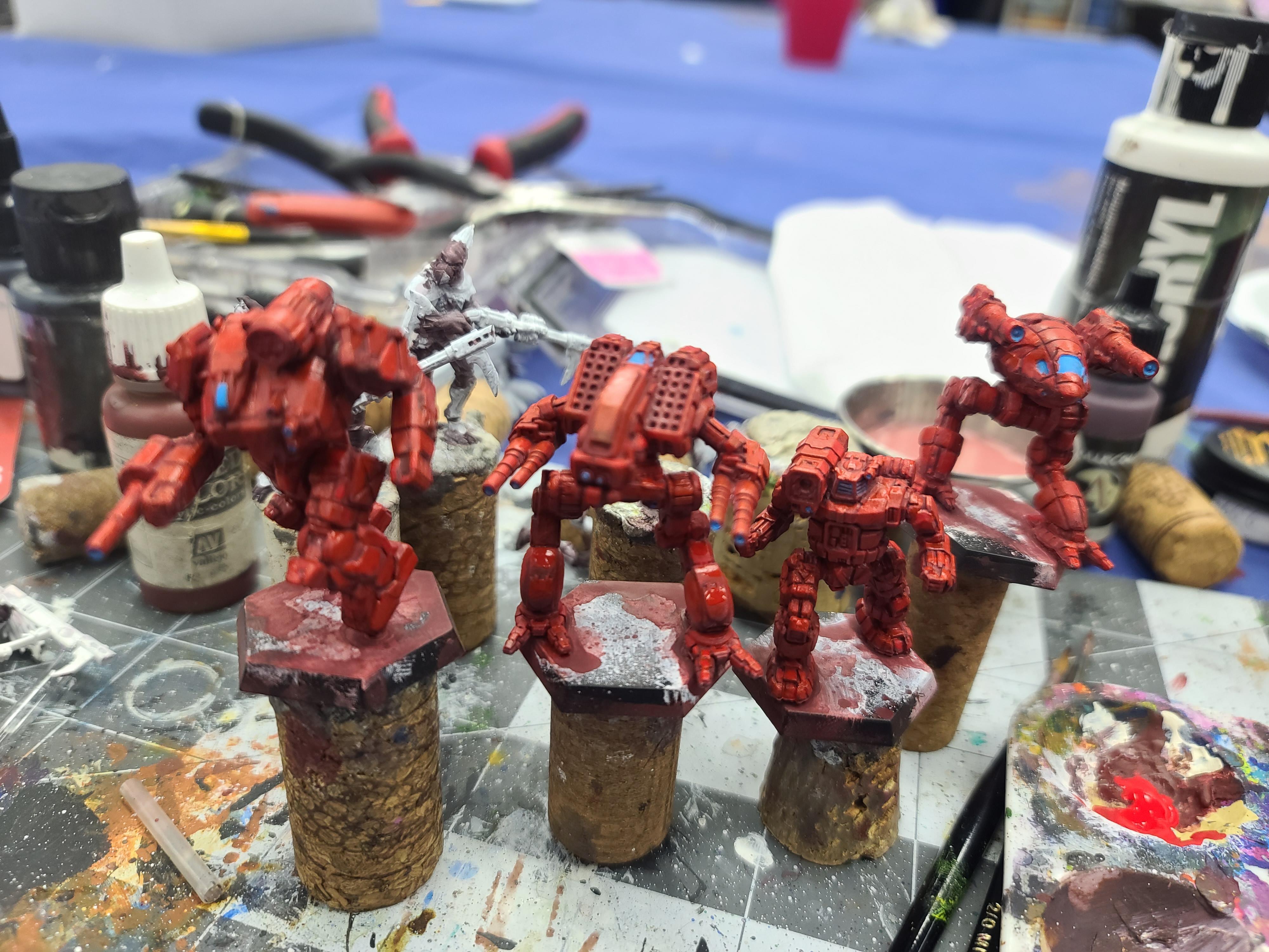 Battletech, Catalyst Game Labs, Catapult K2, Draconis Combine, Hunchback, Mad Dog, Mech, Thunderbolt