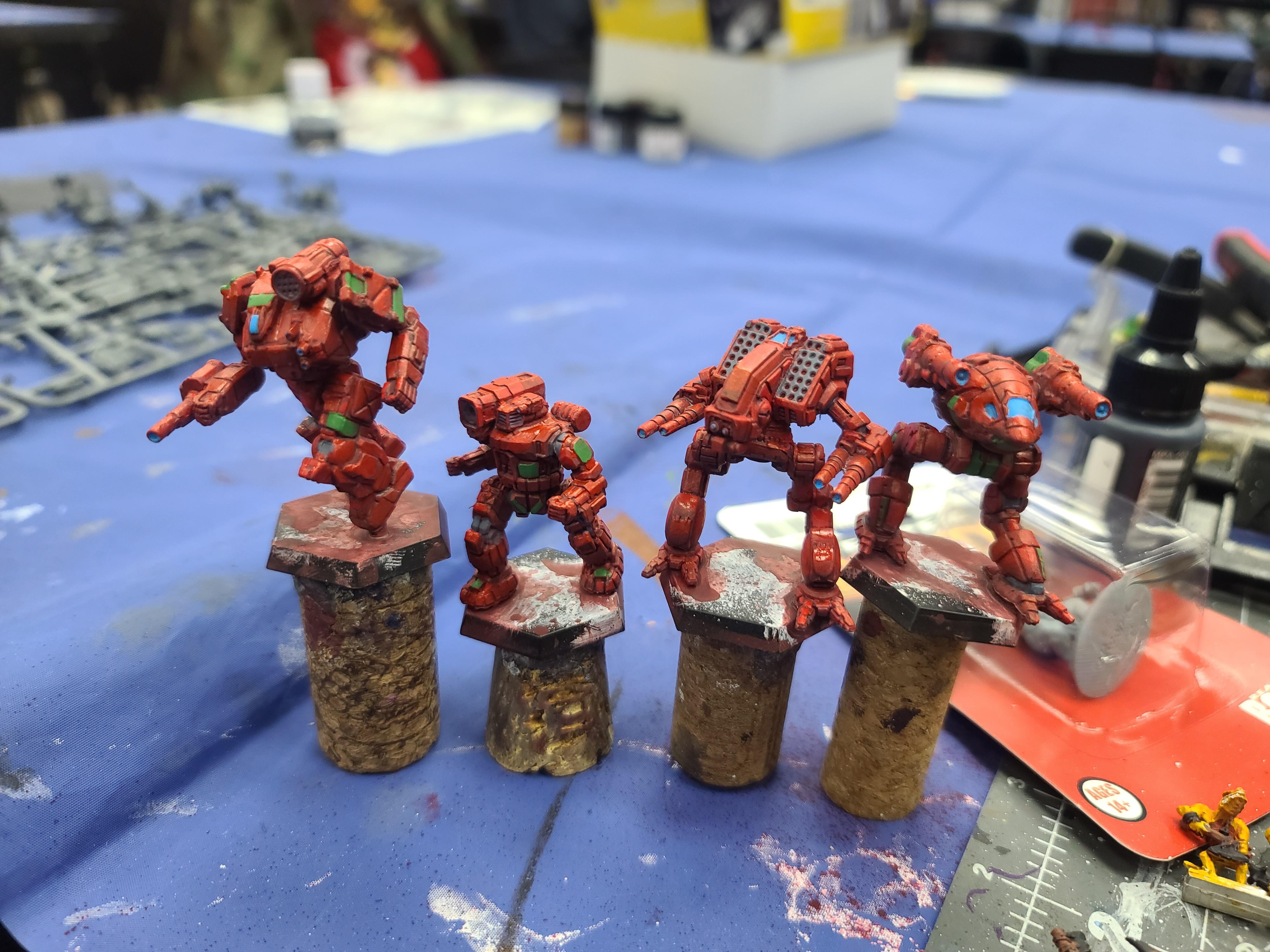 Battletech, Catalyst Game Labs, Catapult K2, Draconis Combine, Hunchback, Mad Dog, Mech, Thunderbolt